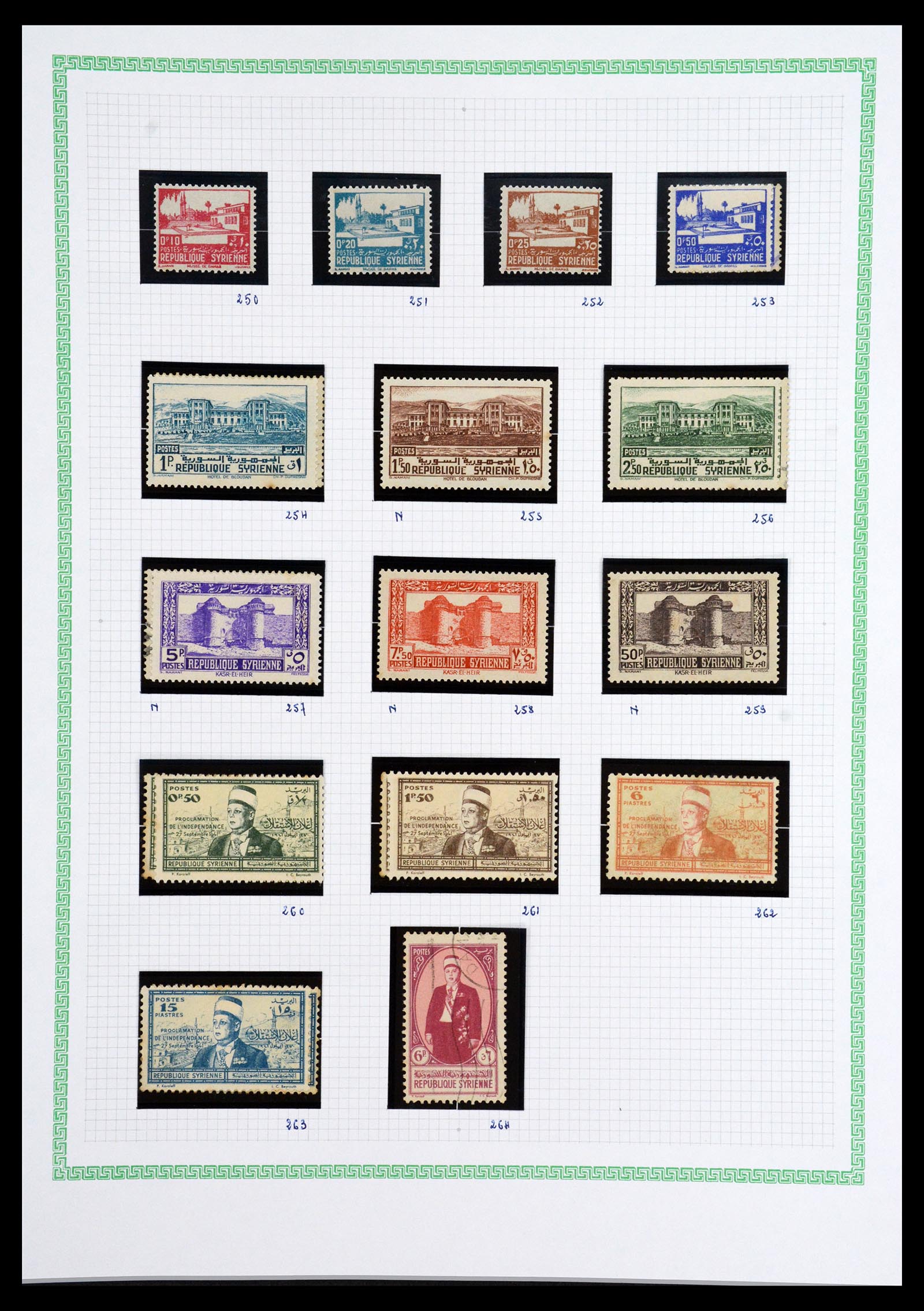 36605 047 - Postzegelverzameling 36605 Franse koloniën 1880-1930.
