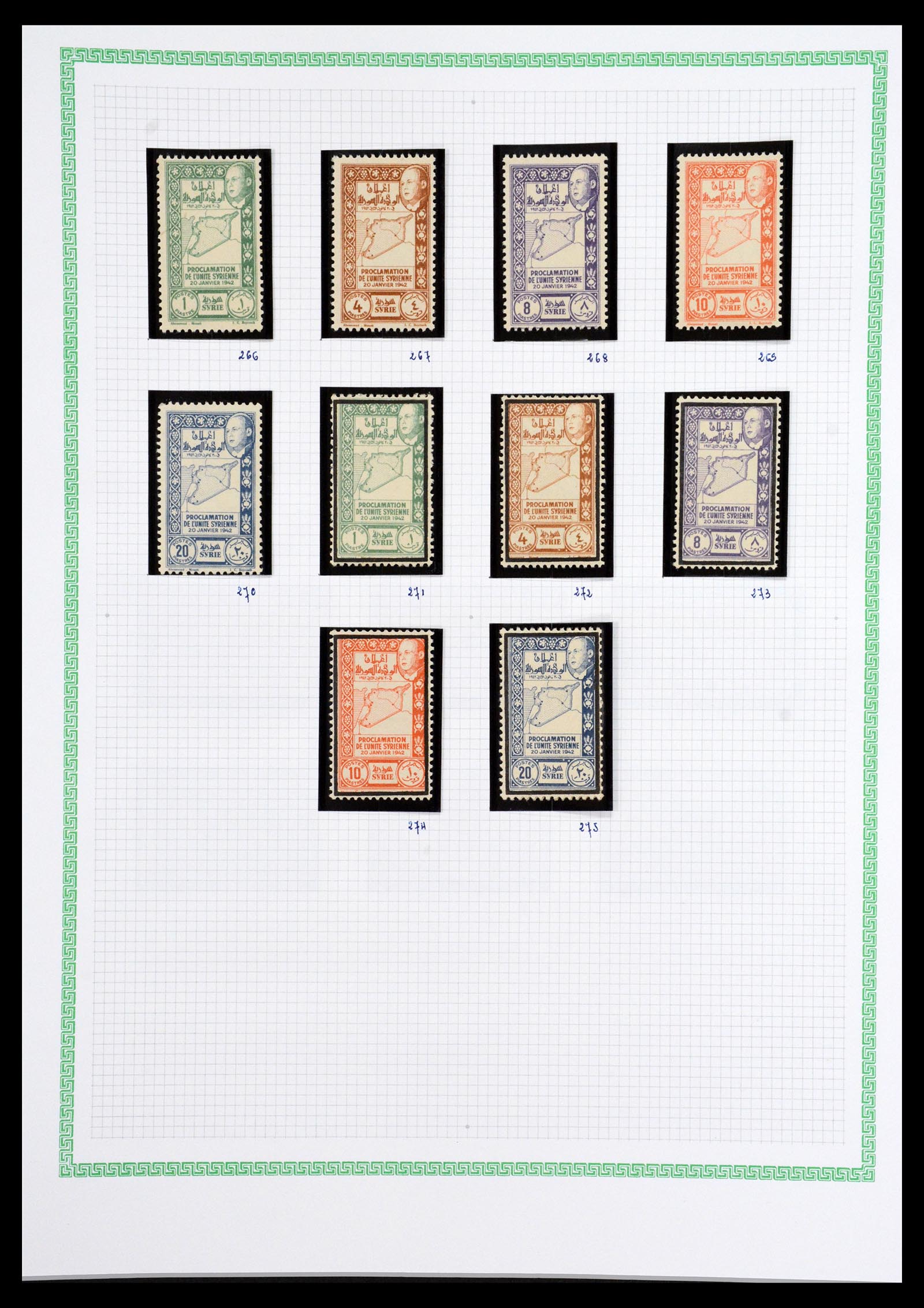 36605 048 - Postzegelverzameling 36605 Franse koloniën 1880-1930.