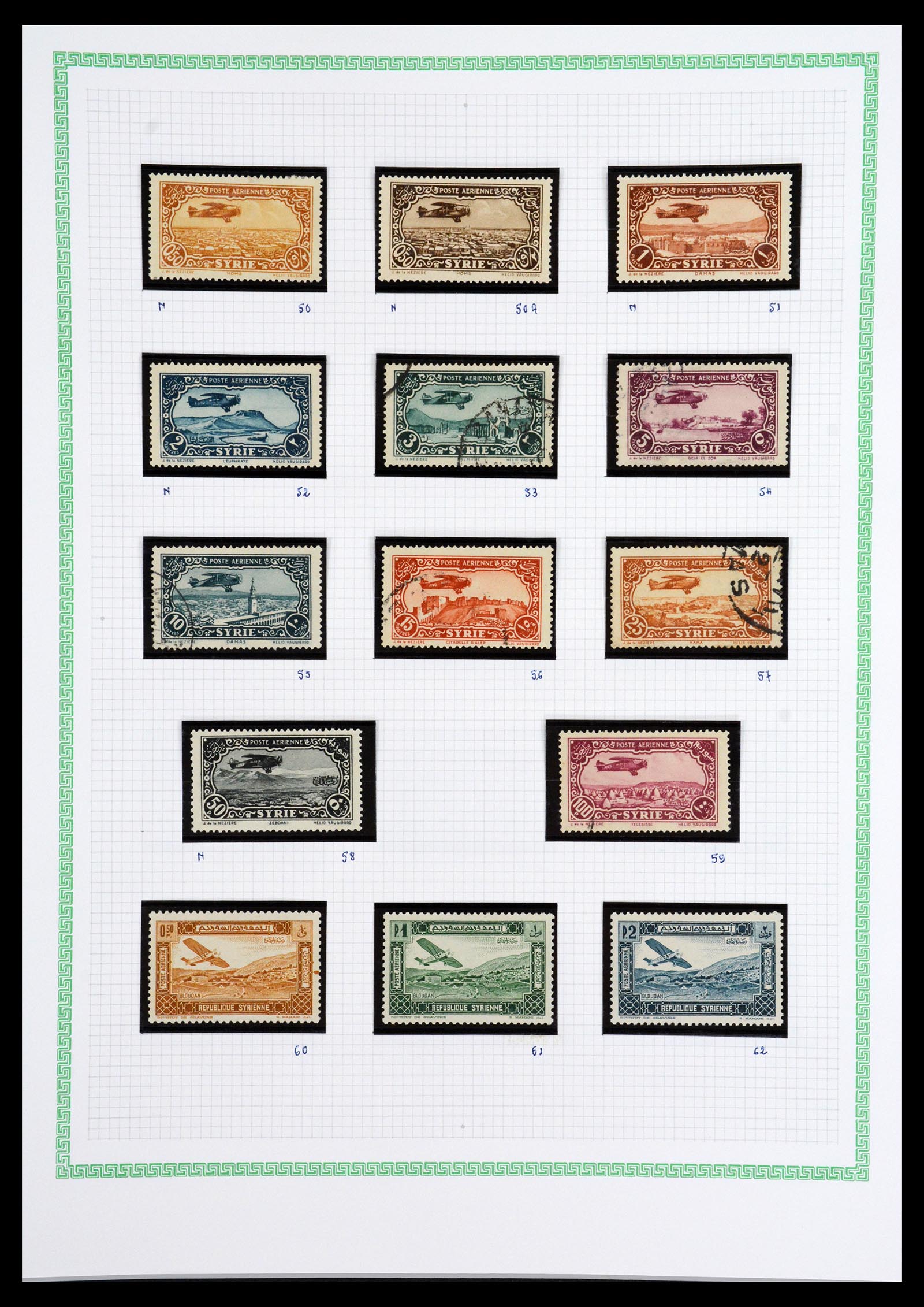 36605 052 - Postzegelverzameling 36605 Franse koloniën 1880-1930.