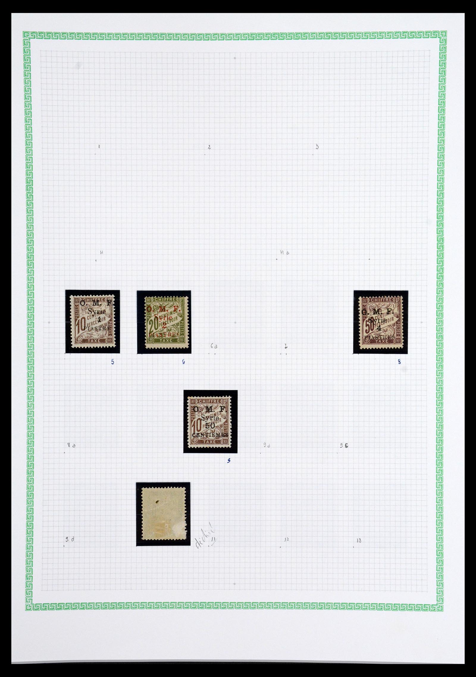 36605 057 - Postzegelverzameling 36605 Franse koloniën 1880-1930.