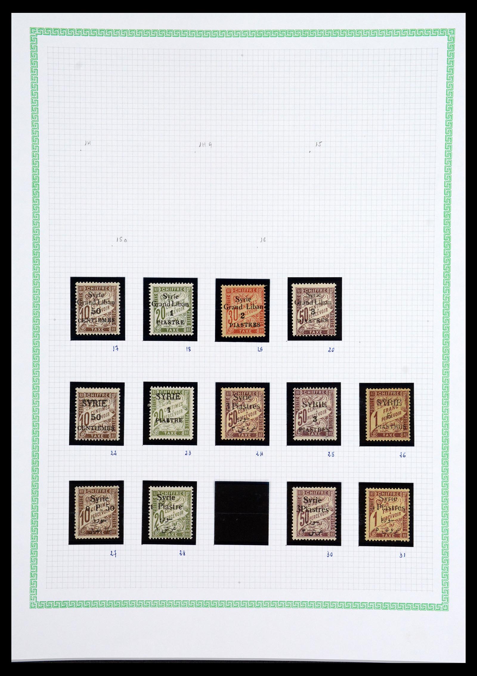 36605 058 - Postzegelverzameling 36605 Franse koloniën 1880-1930.