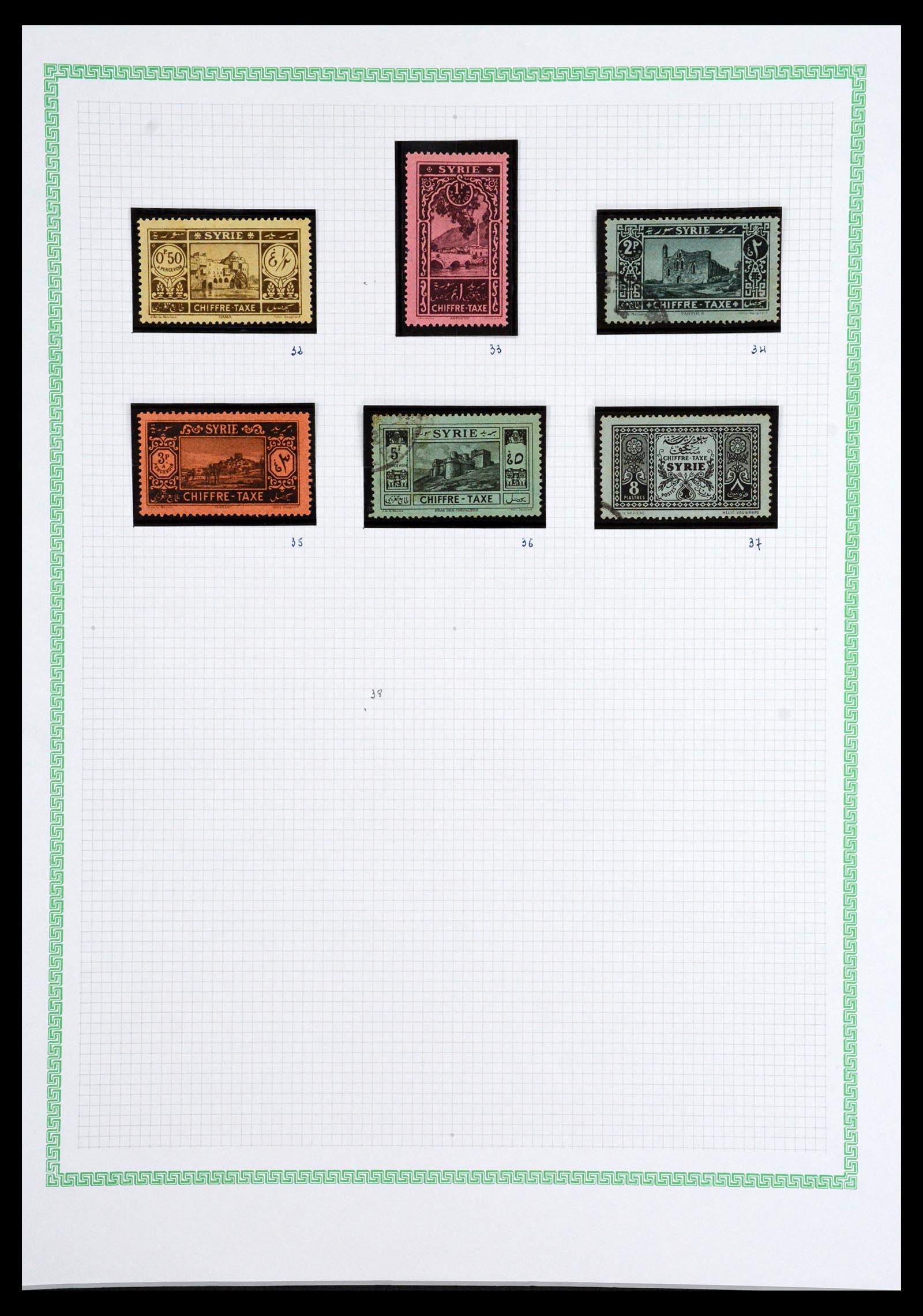 36605 059 - Postzegelverzameling 36605 Franse koloniën 1880-1930.