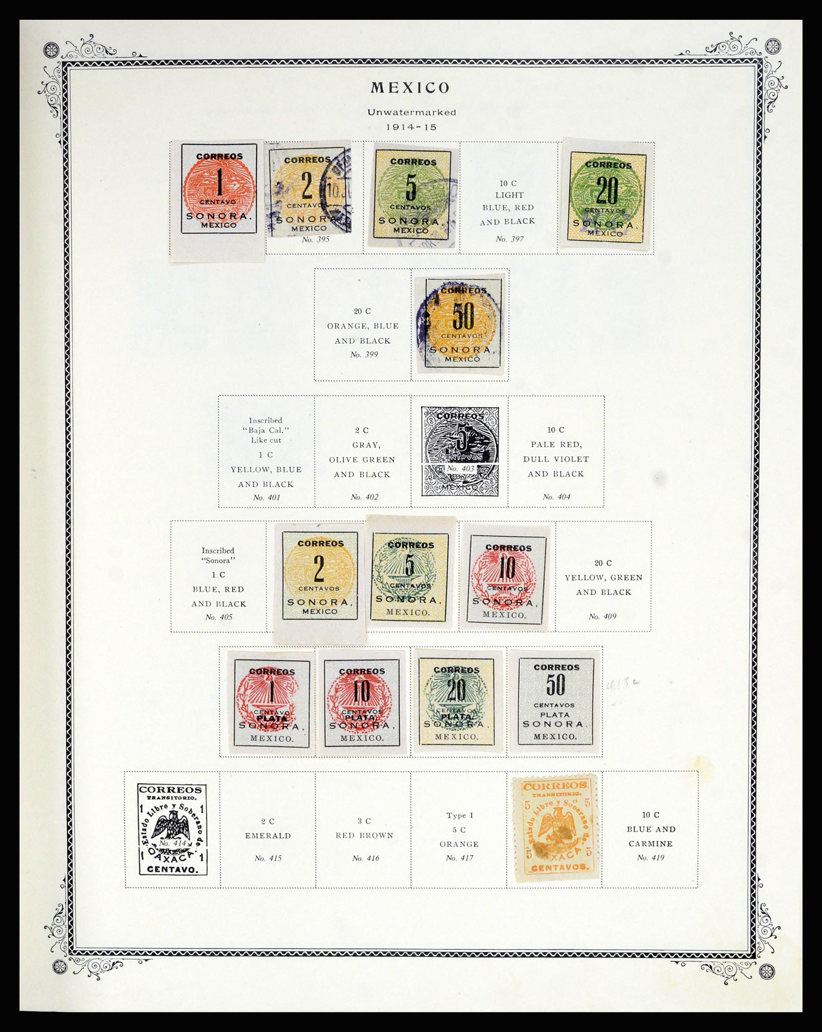 36608 016 - Postzegelverzameling 36608 Mexico 1856-1986.