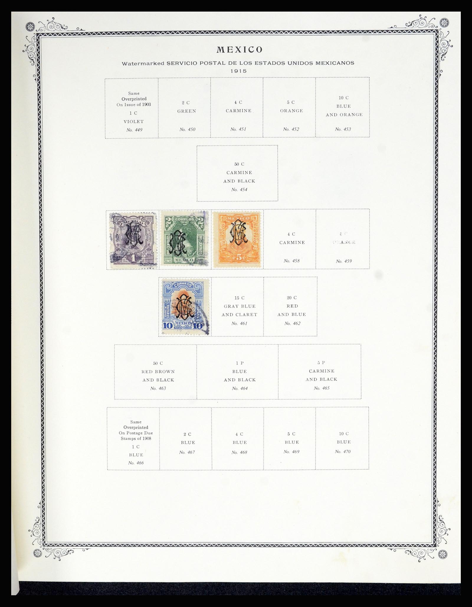 36608 018 - Postzegelverzameling 36608 Mexico 1856-1986.