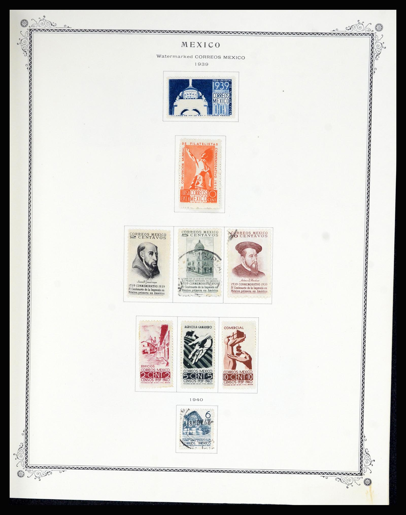 36608 031 - Postzegelverzameling 36608 Mexico 1856-1986.
