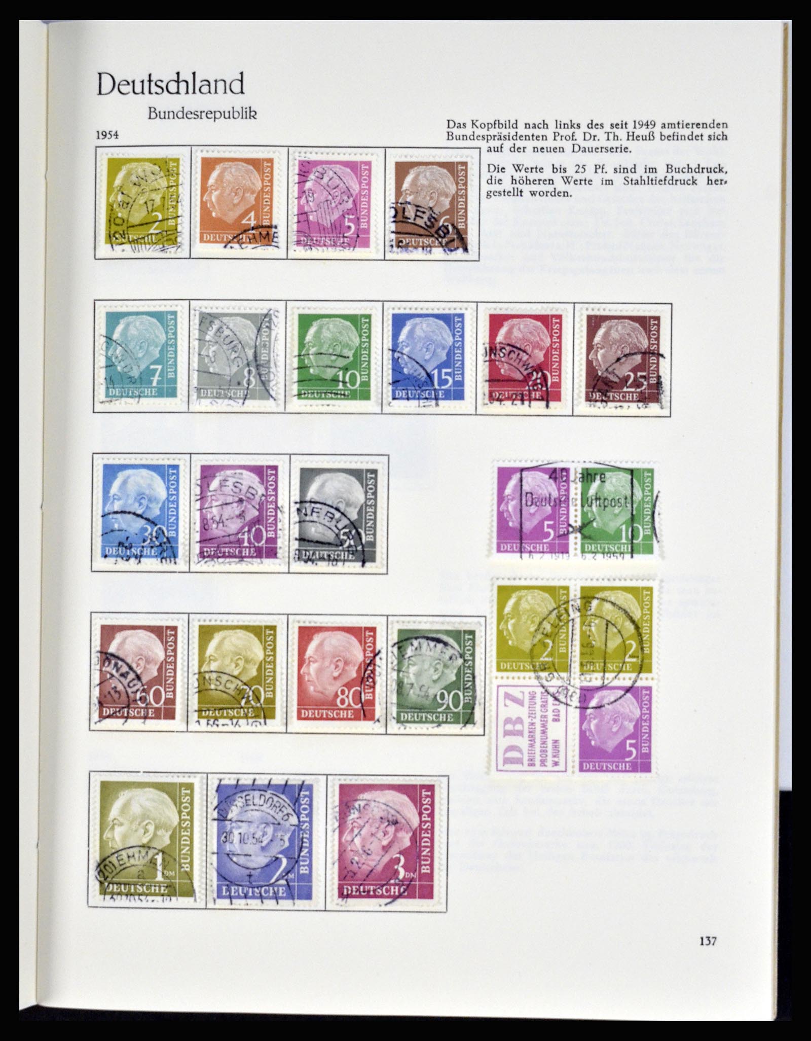 36609 003 - Postzegelverzameling 36609 Duitsland 1952-1975.