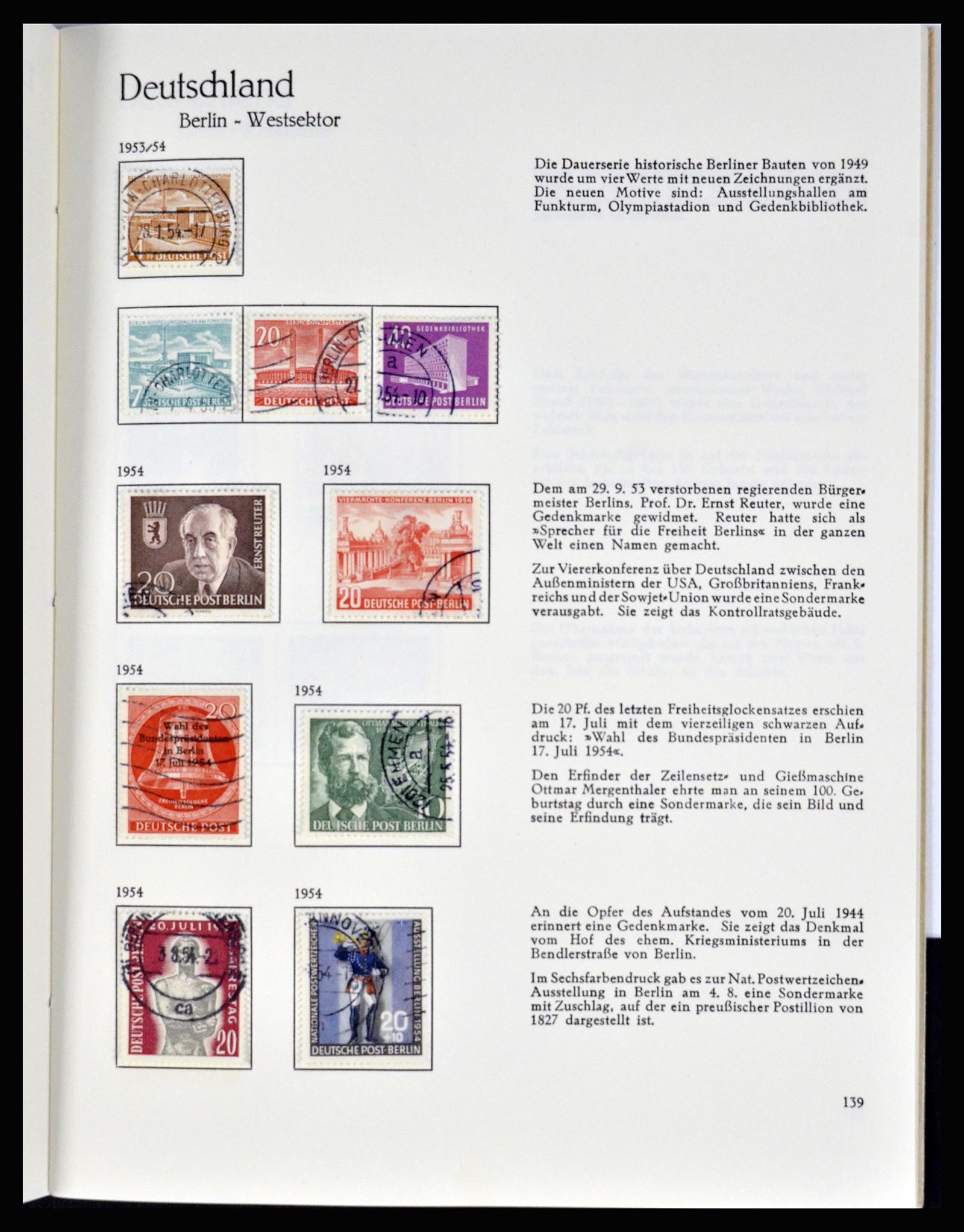 36609 006 - Postzegelverzameling 36609 Duitsland 1952-1975.