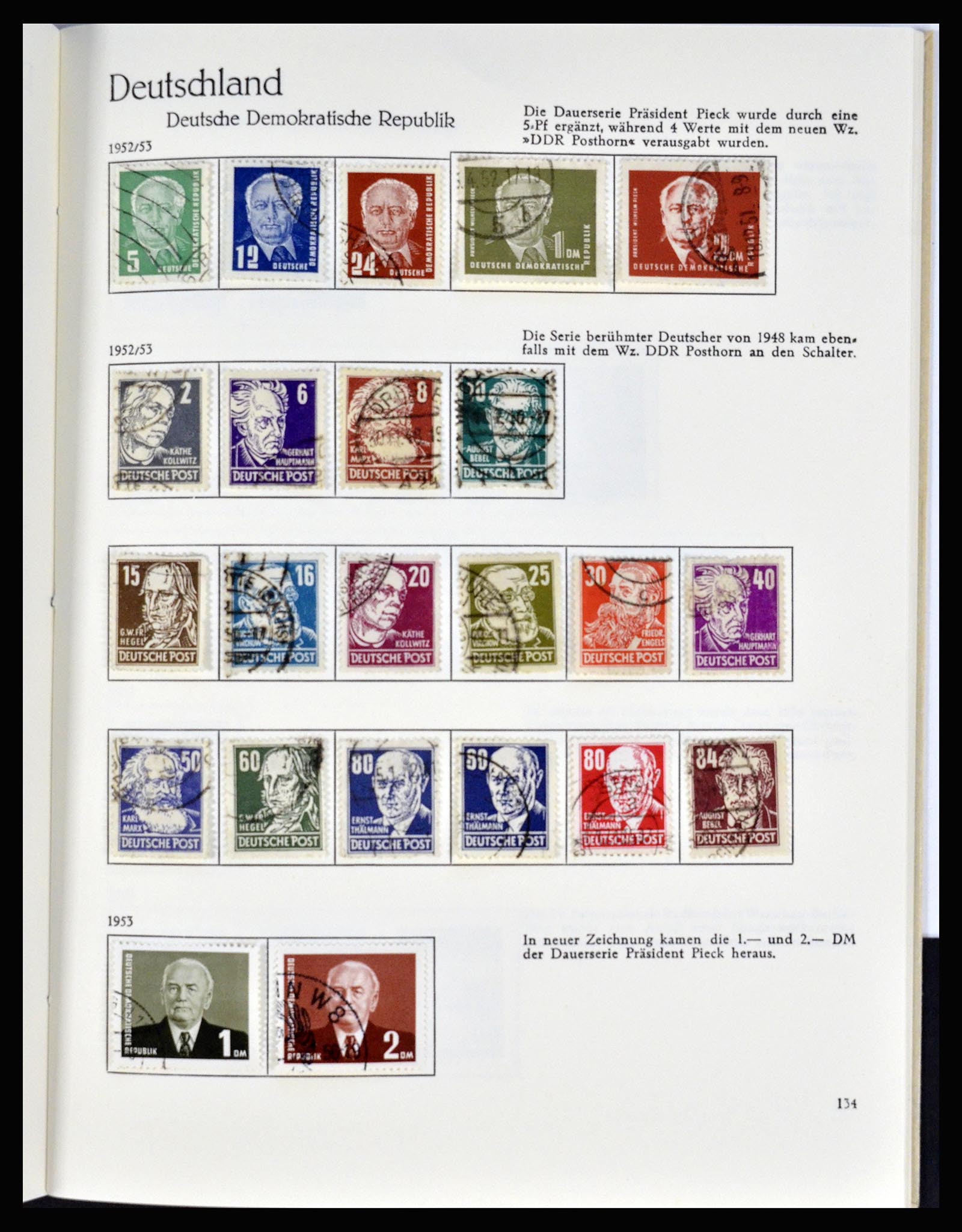 36609 008 - Postzegelverzameling 36609 Duitsland 1952-1975.