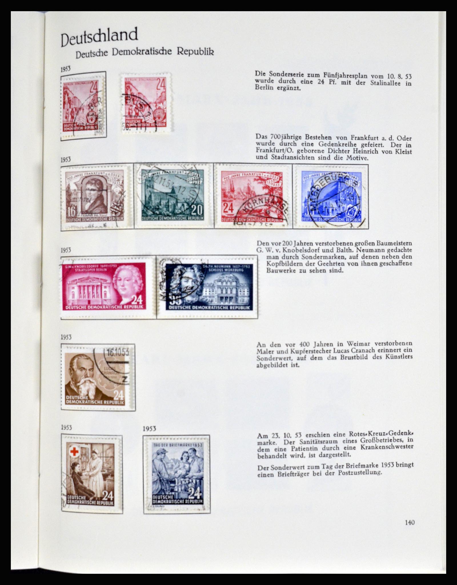 36609 012 - Postzegelverzameling 36609 Duitsland 1952-1975.