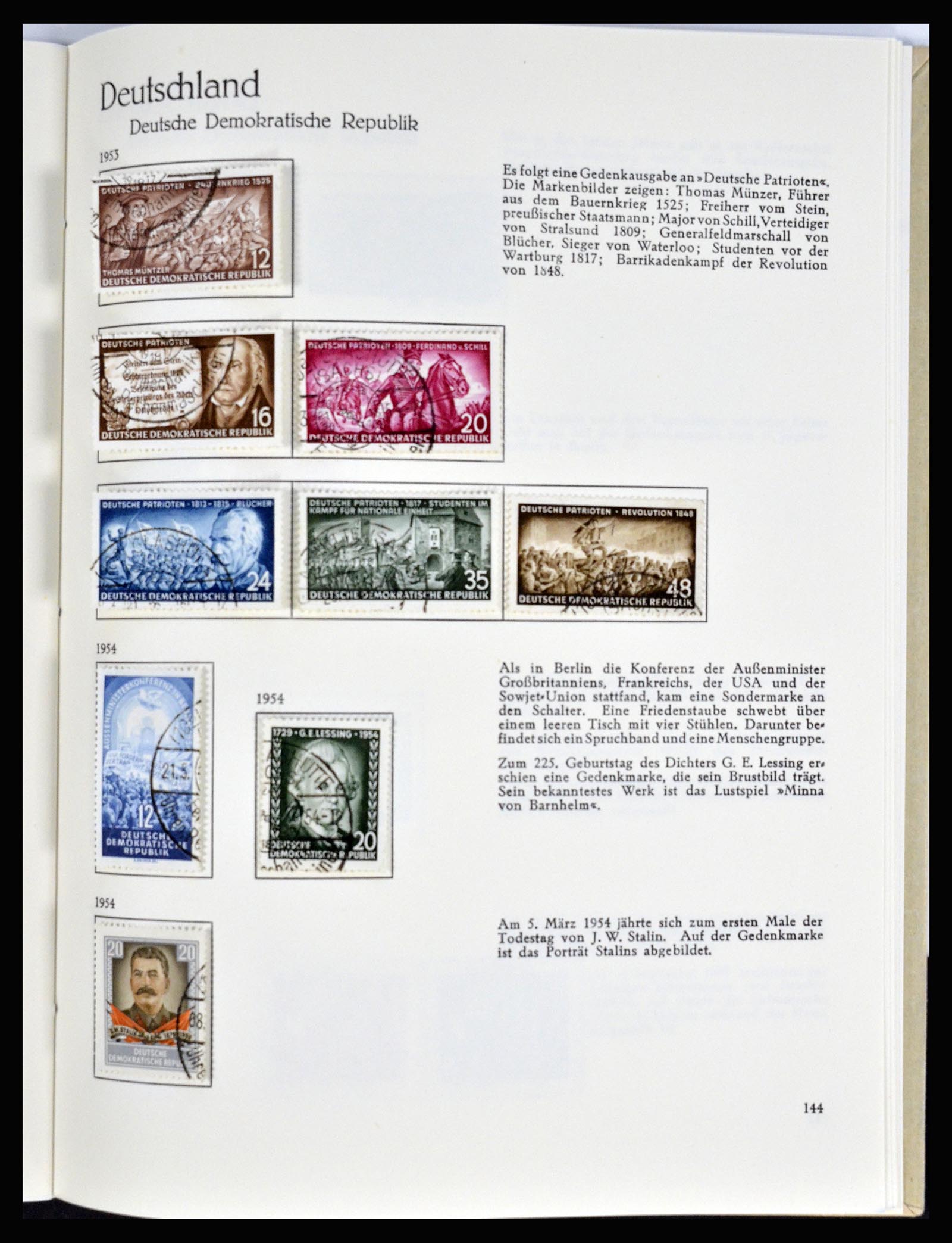 36609 016 - Stamp collection 36609 Germany 1952-1975.