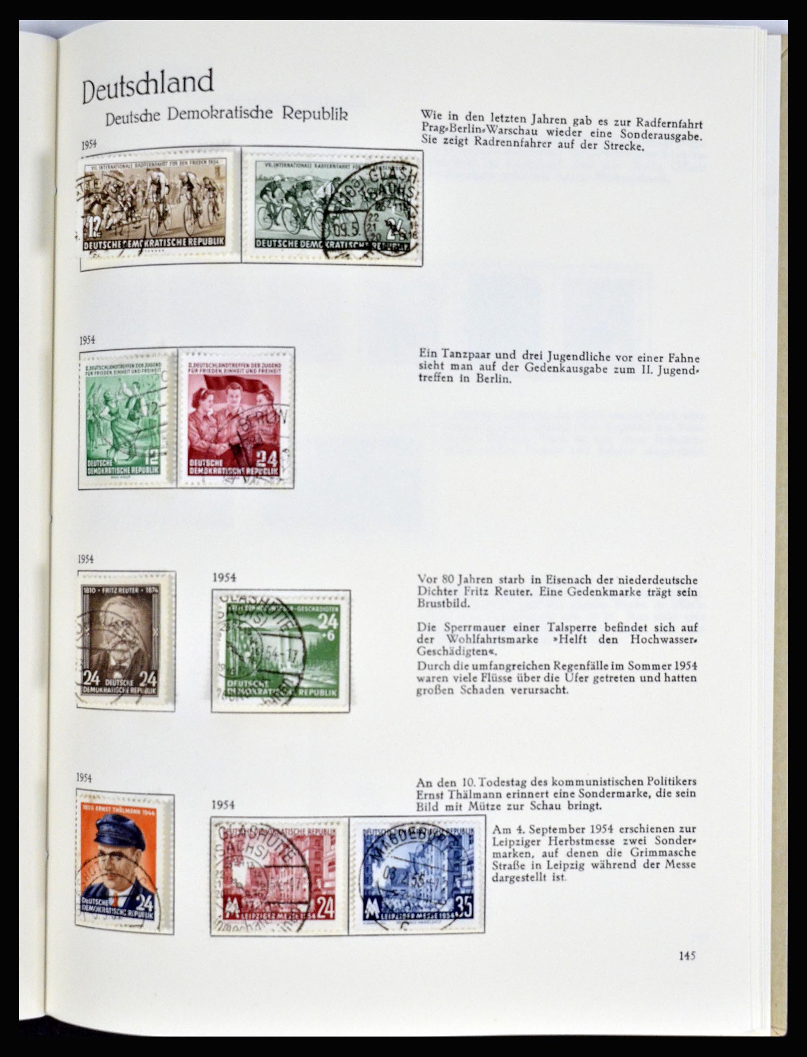 36609 017 - Postzegelverzameling 36609 Duitsland 1952-1975.