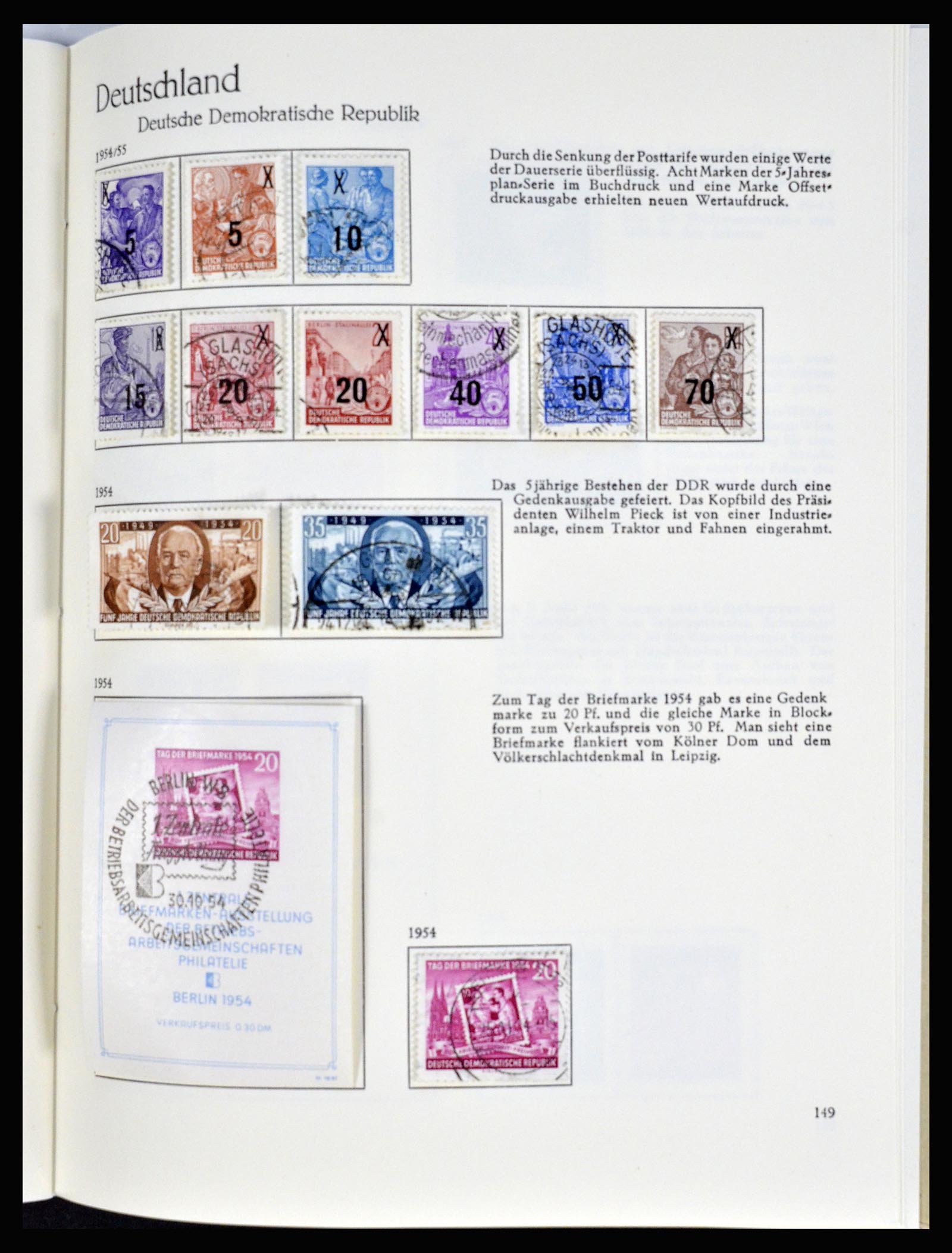 36609 018 - Postzegelverzameling 36609 Duitsland 1952-1975.