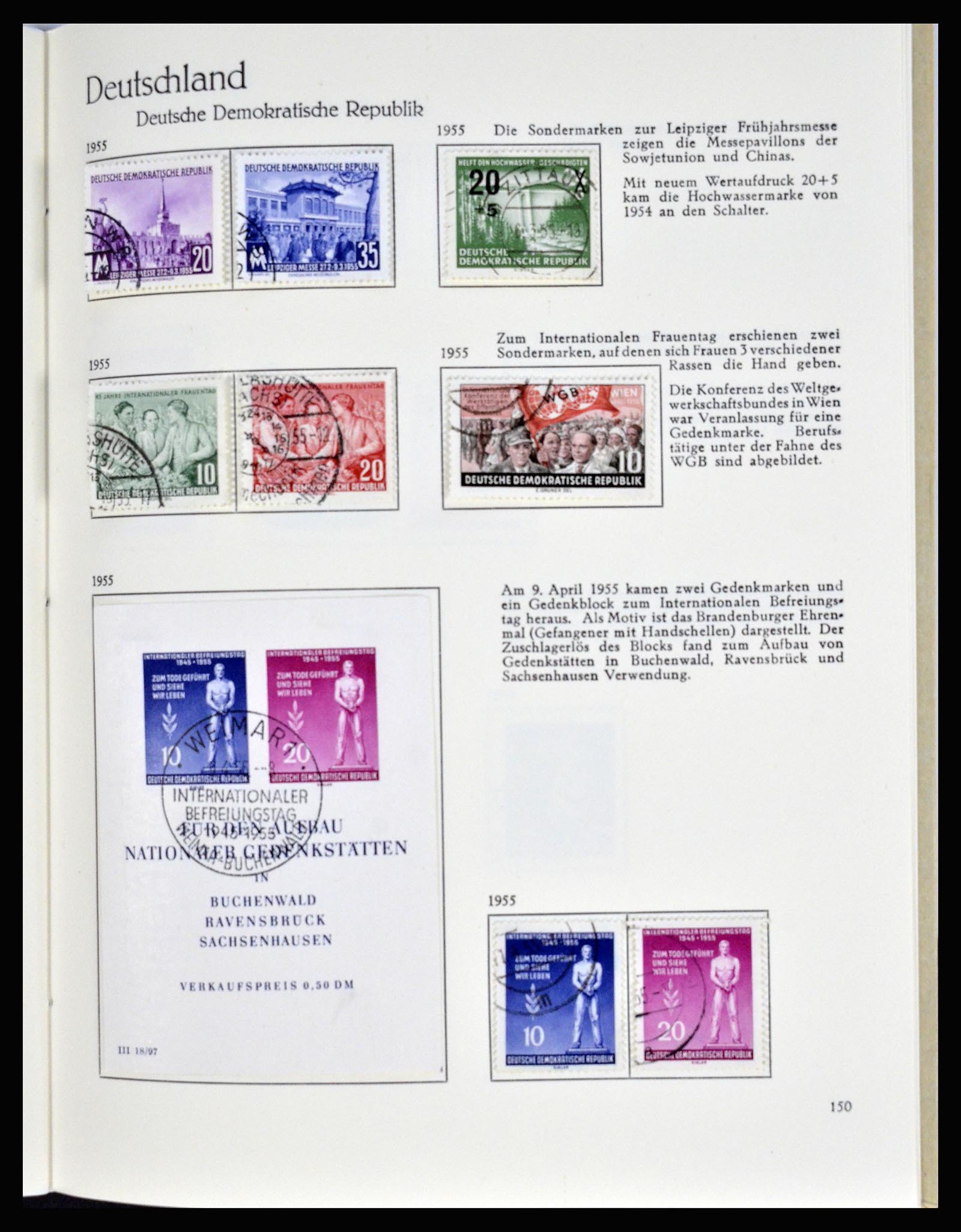 36609 019 - Postzegelverzameling 36609 Duitsland 1952-1975.