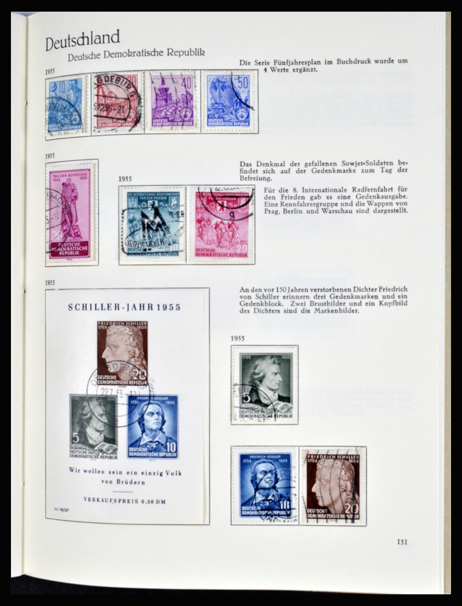 36609 020 - Stamp collection 36609 Germany 1952-1975.