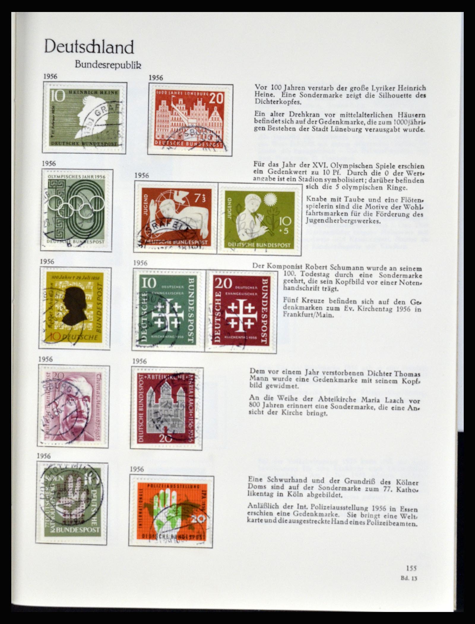 36609 024 - Stamp collection 36609 Germany 1952-1975.