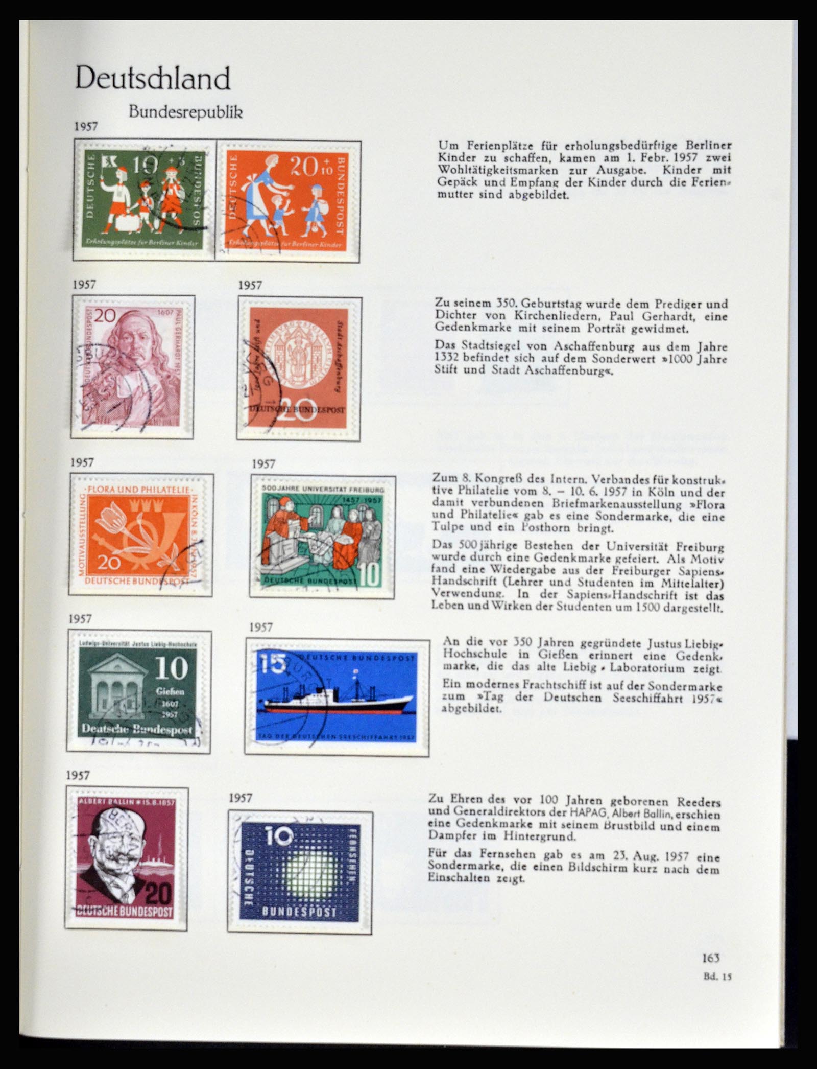 36609 026 - Stamp collection 36609 Germany 1952-1975.