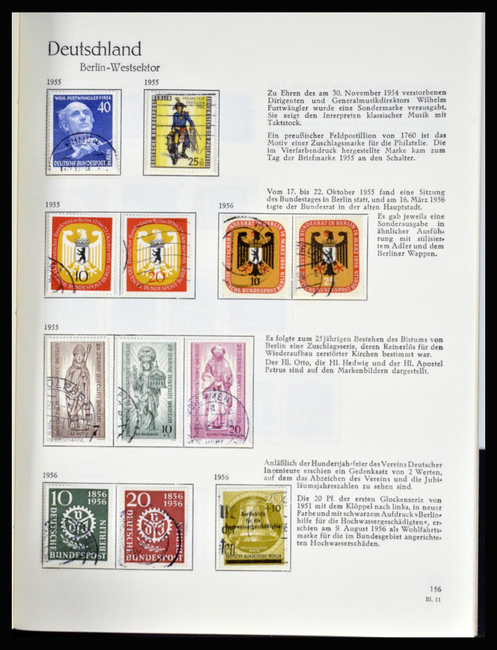 36609 029 - Stamp collection 36609 Germany 1952-1975.