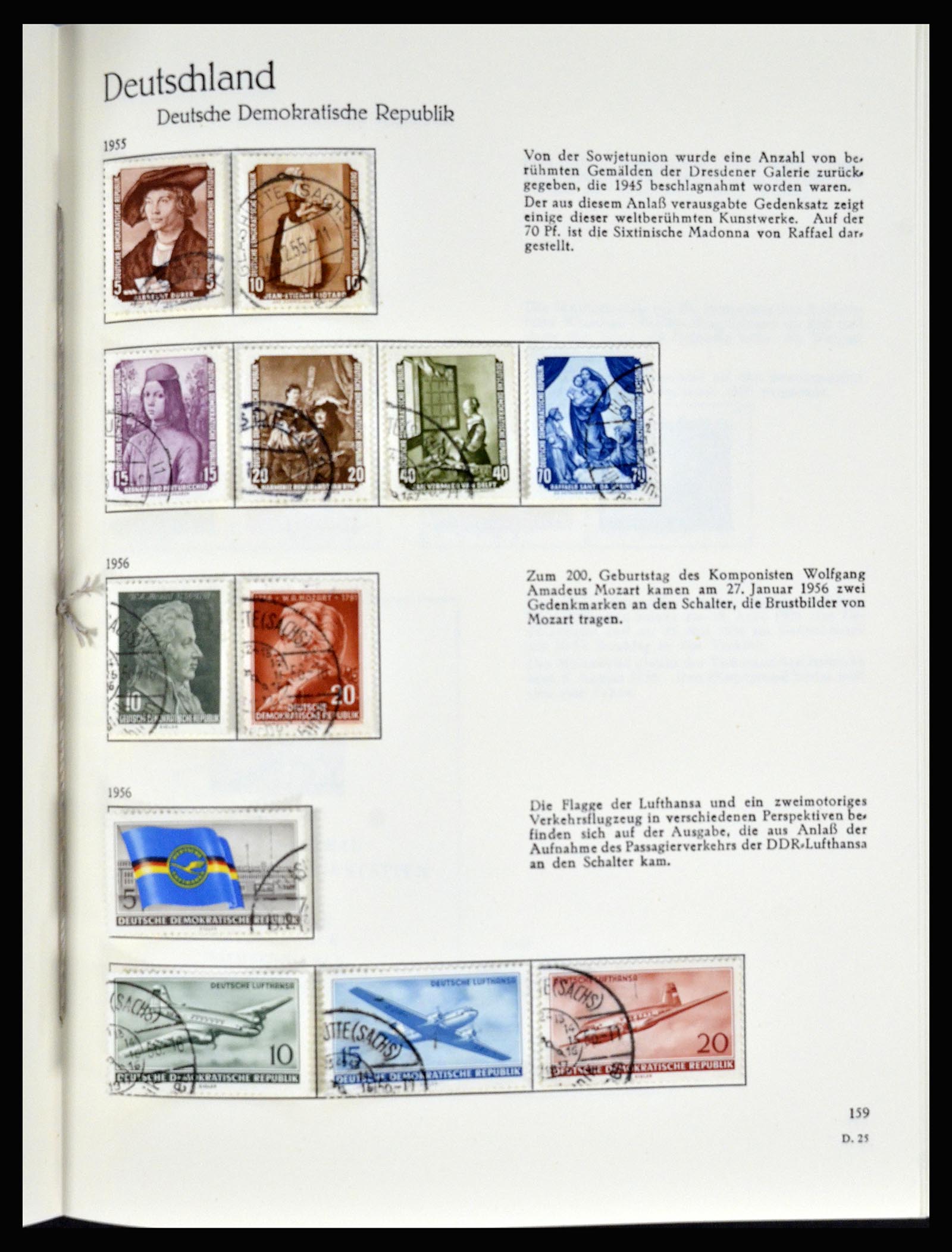 36609 035 - Stamp collection 36609 Germany 1952-1975.