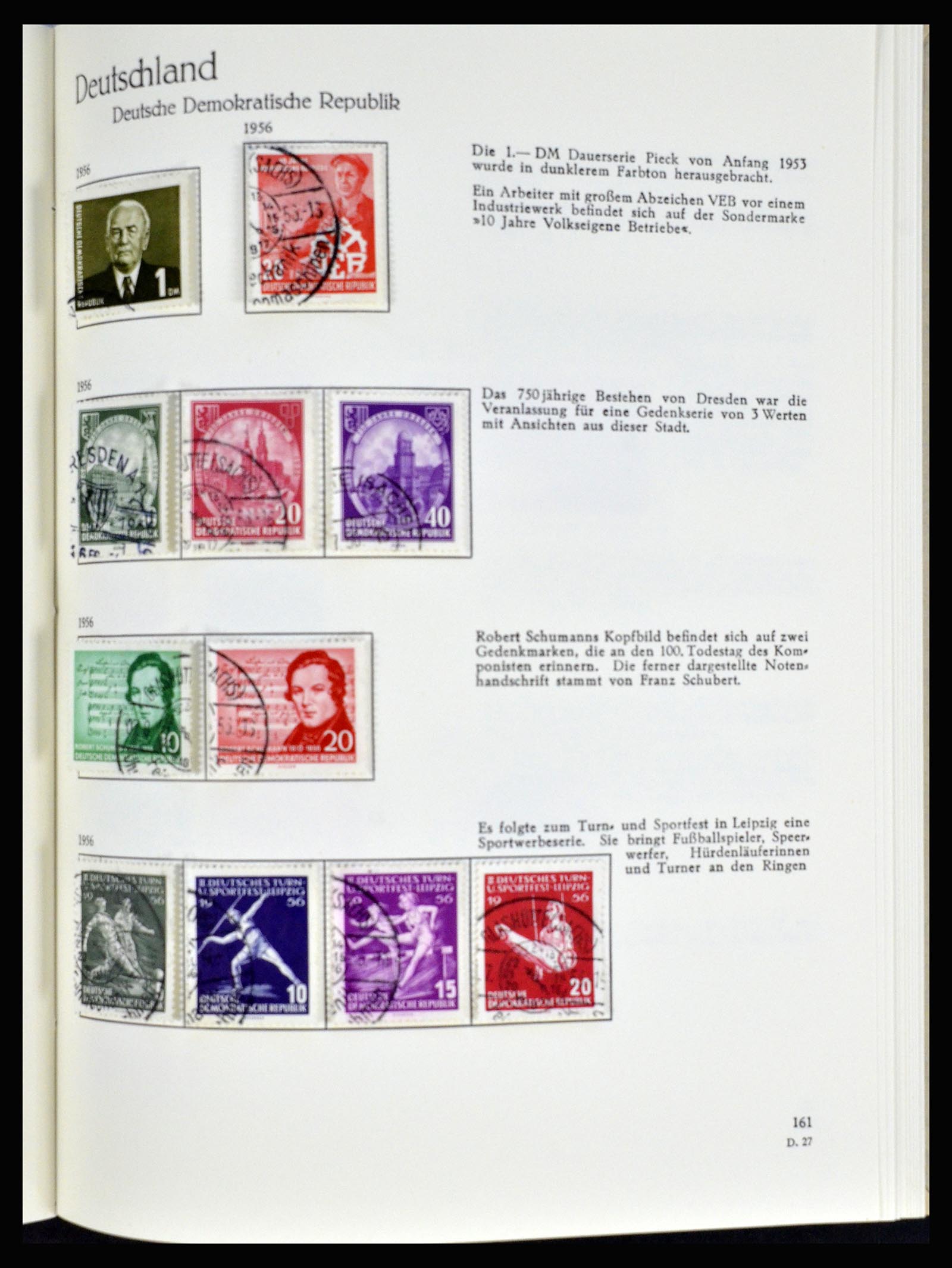 36609 037 - Postzegelverzameling 36609 Duitsland 1952-1975.