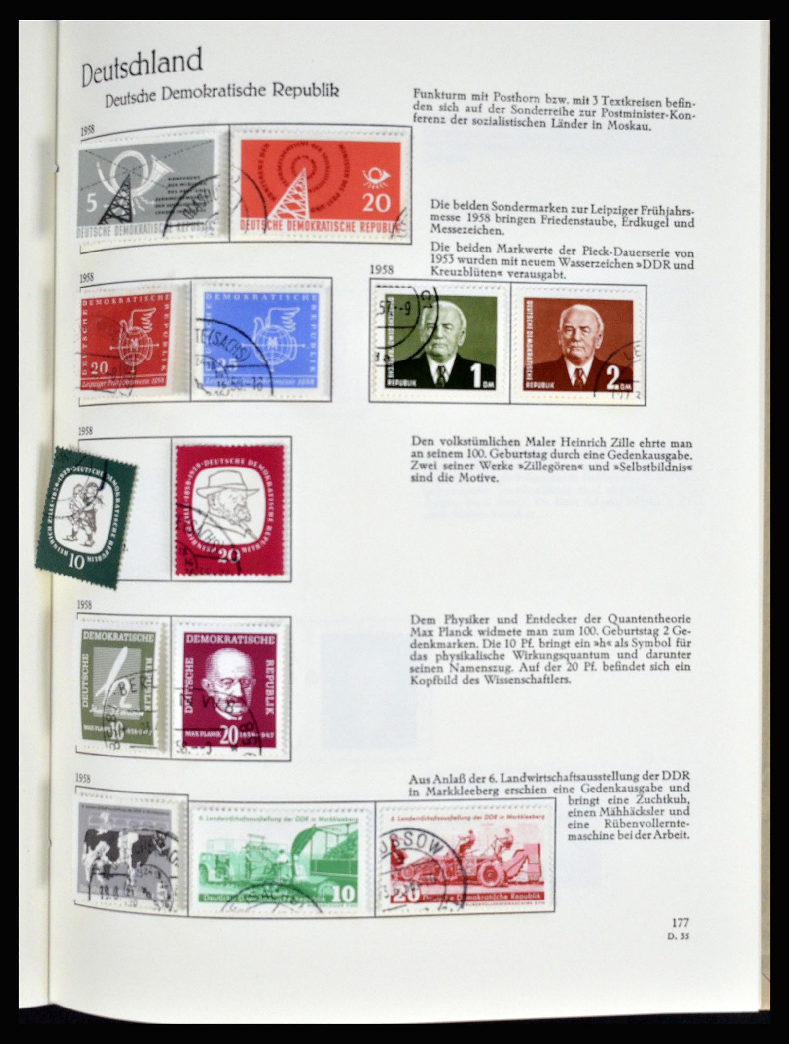 36609 045 - Stamp collection 36609 Germany 1952-1975.
