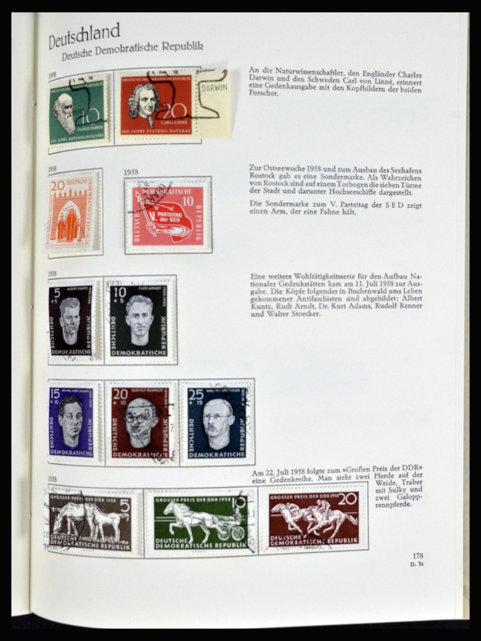 36609 046 - Postzegelverzameling 36609 Duitsland 1952-1975.