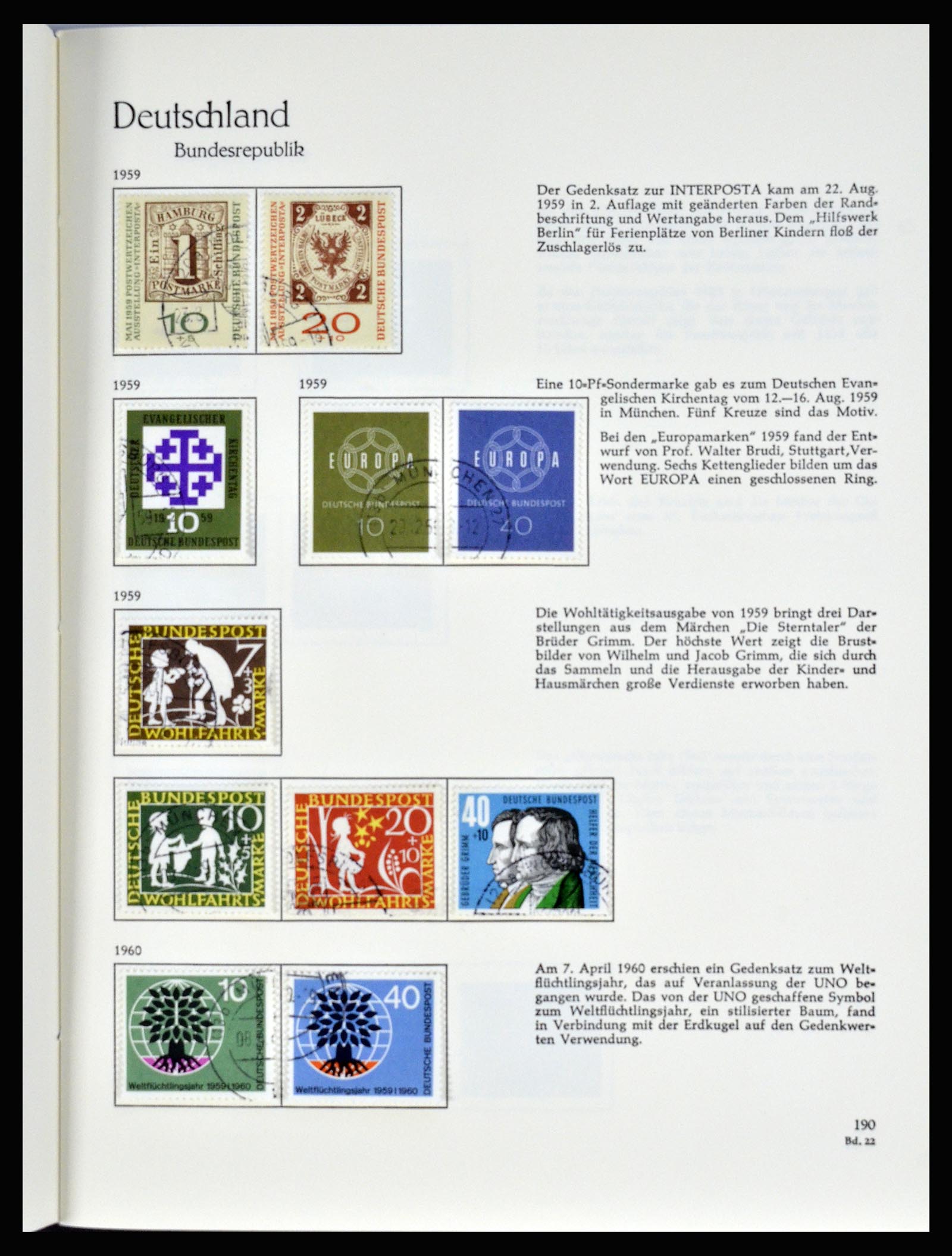 36609 051 - Postzegelverzameling 36609 Duitsland 1952-1975.