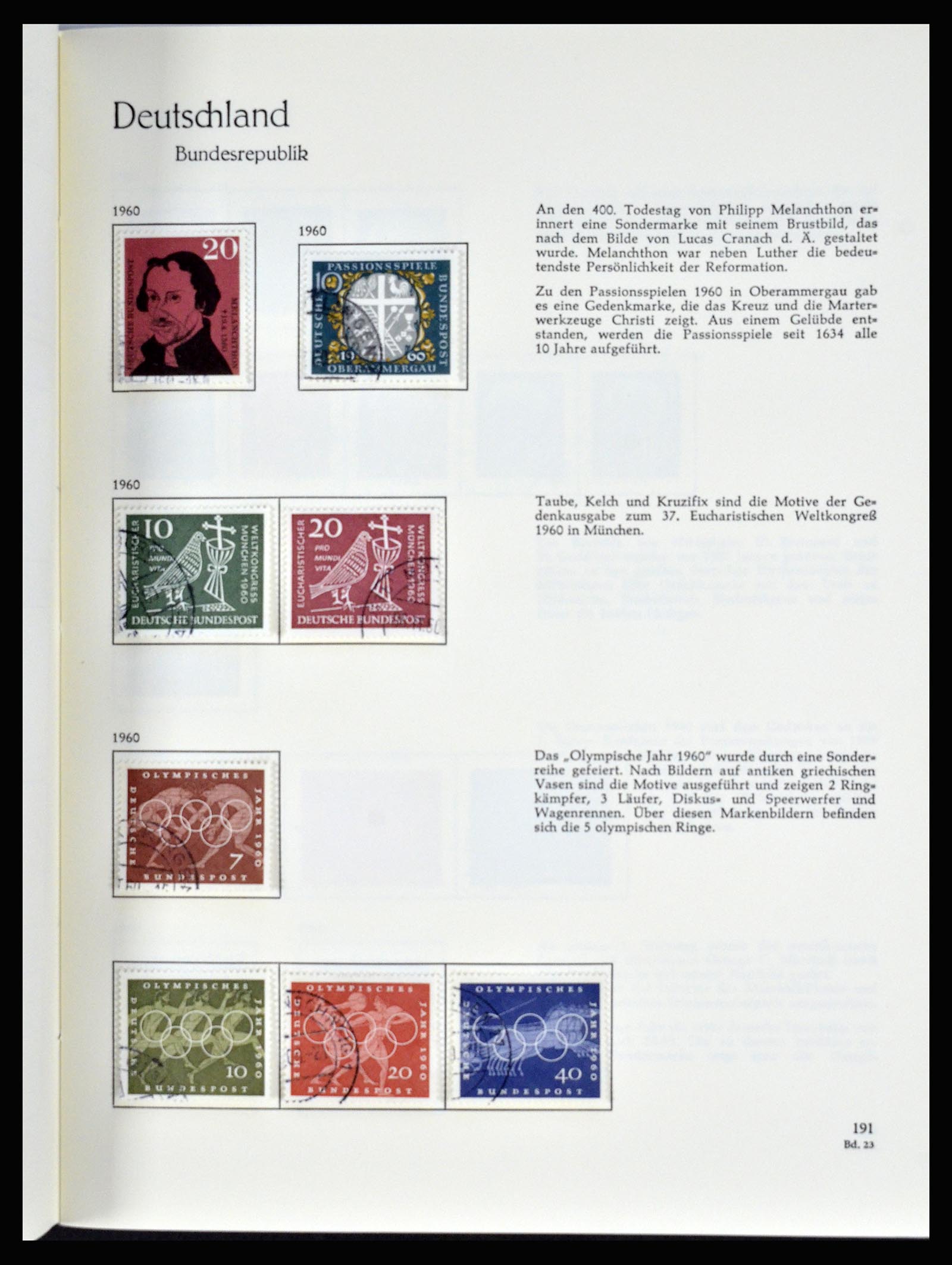 36609 052 - Postzegelverzameling 36609 Duitsland 1952-1975.