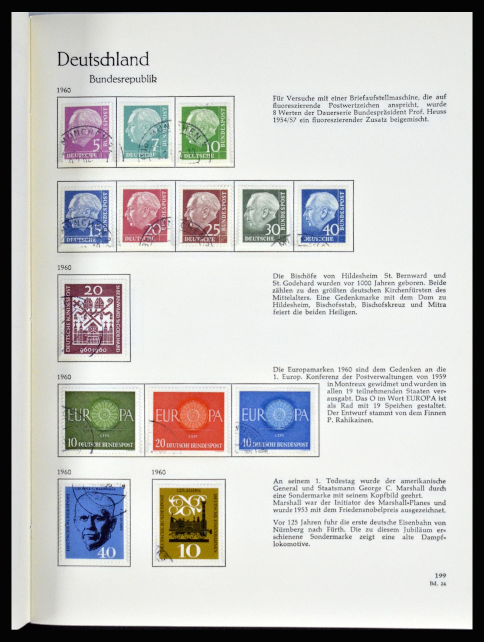 36609 053 - Postzegelverzameling 36609 Duitsland 1952-1975.