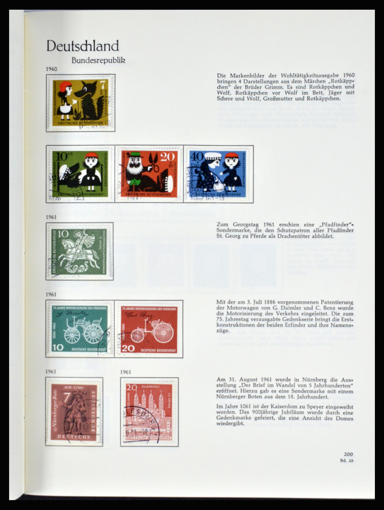 36609 054 - Stamp collection 36609 Germany 1952-1975.