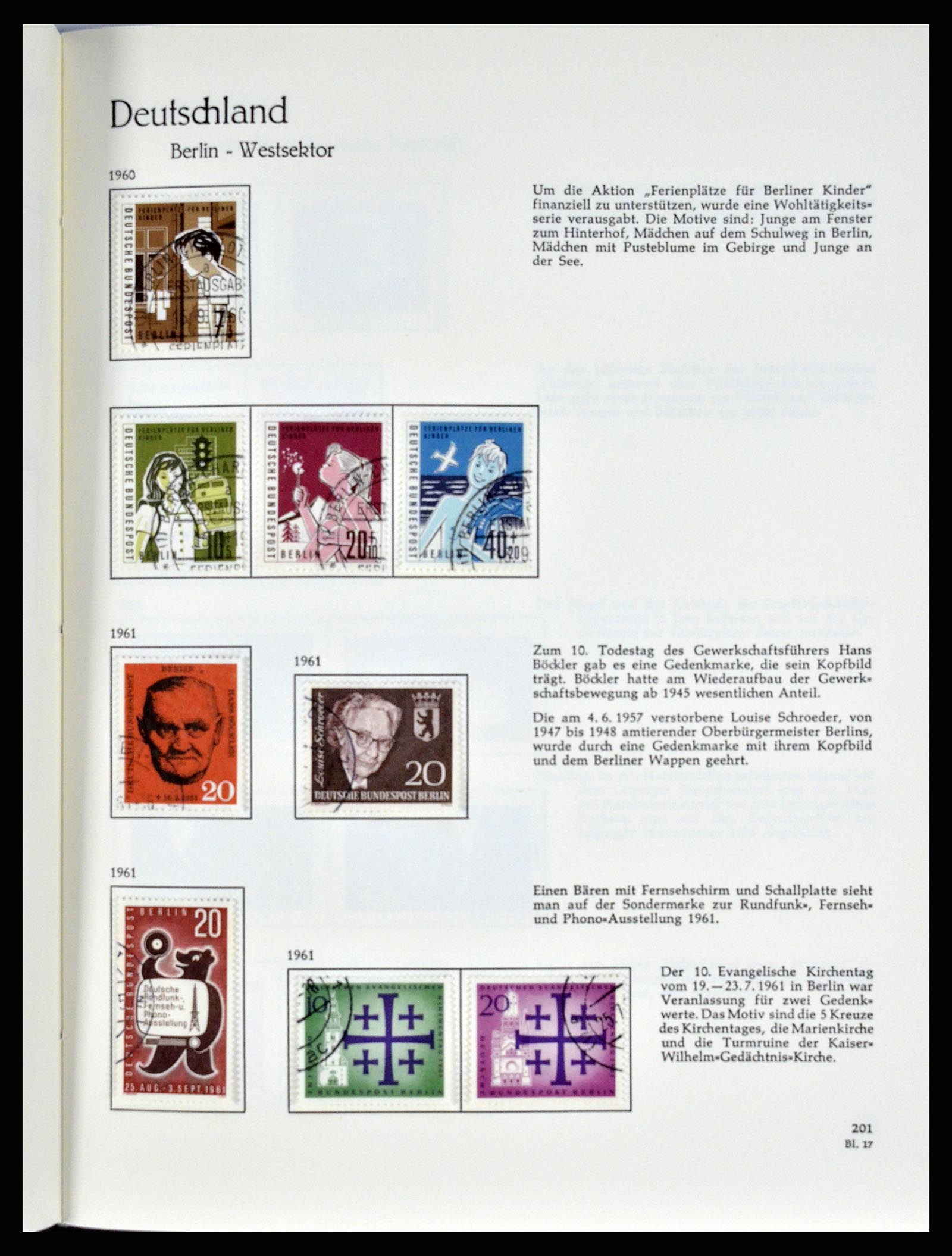 36609 057 - Stamp collection 36609 Germany 1952-1975.