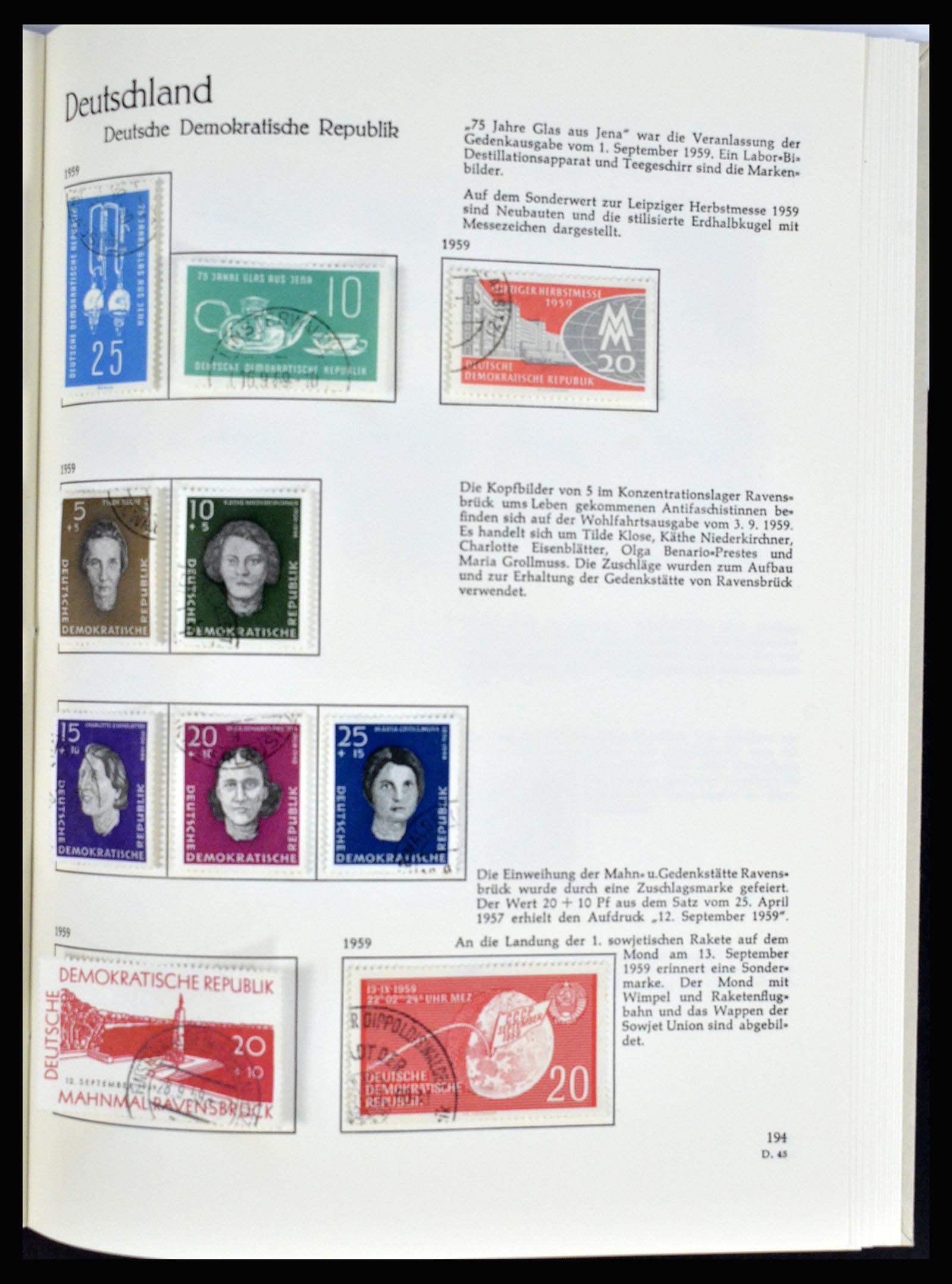 36609 065 - Stamp collection 36609 Germany 1952-1975.