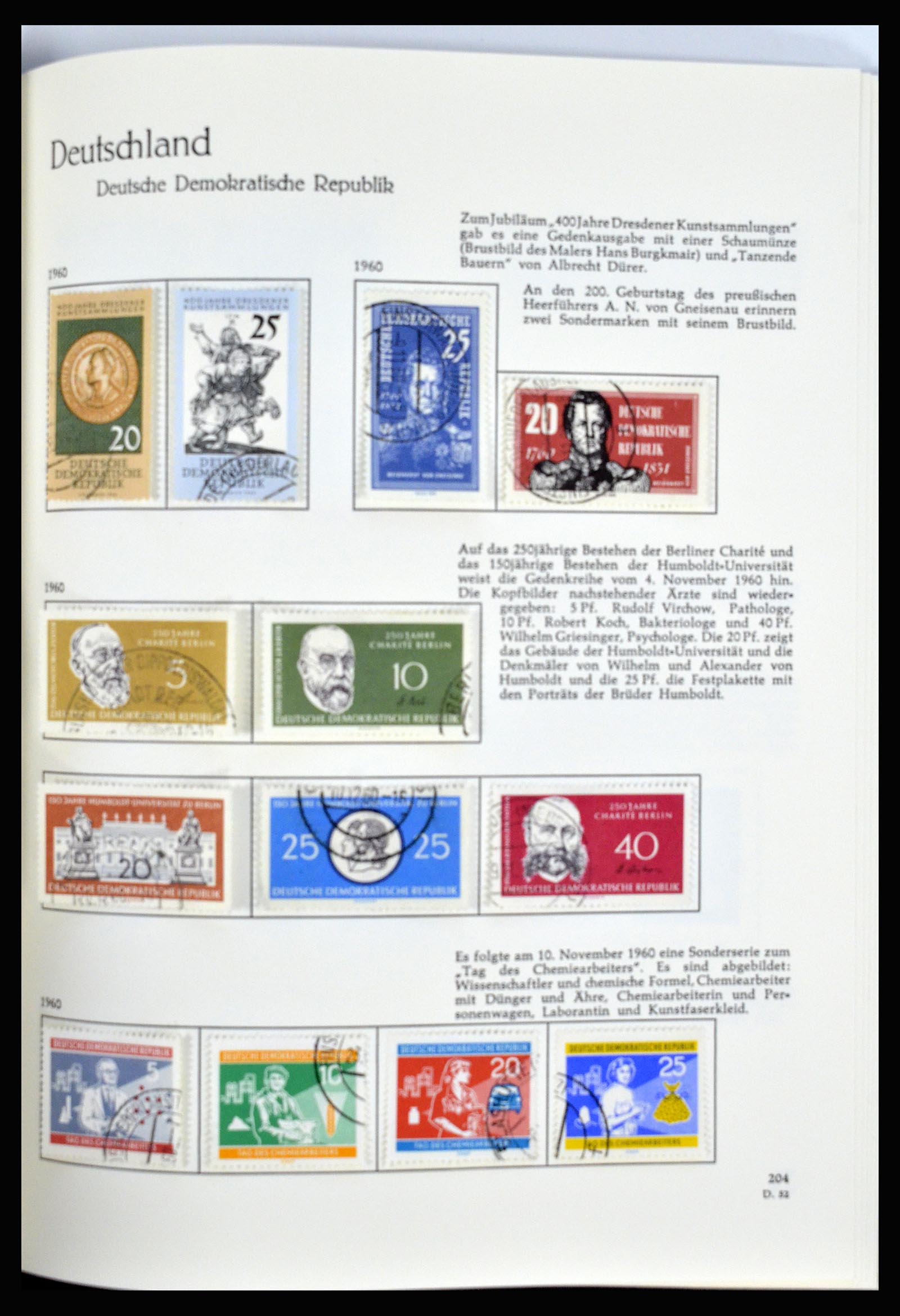 36609 072 - Stamp collection 36609 Germany 1952-1975.