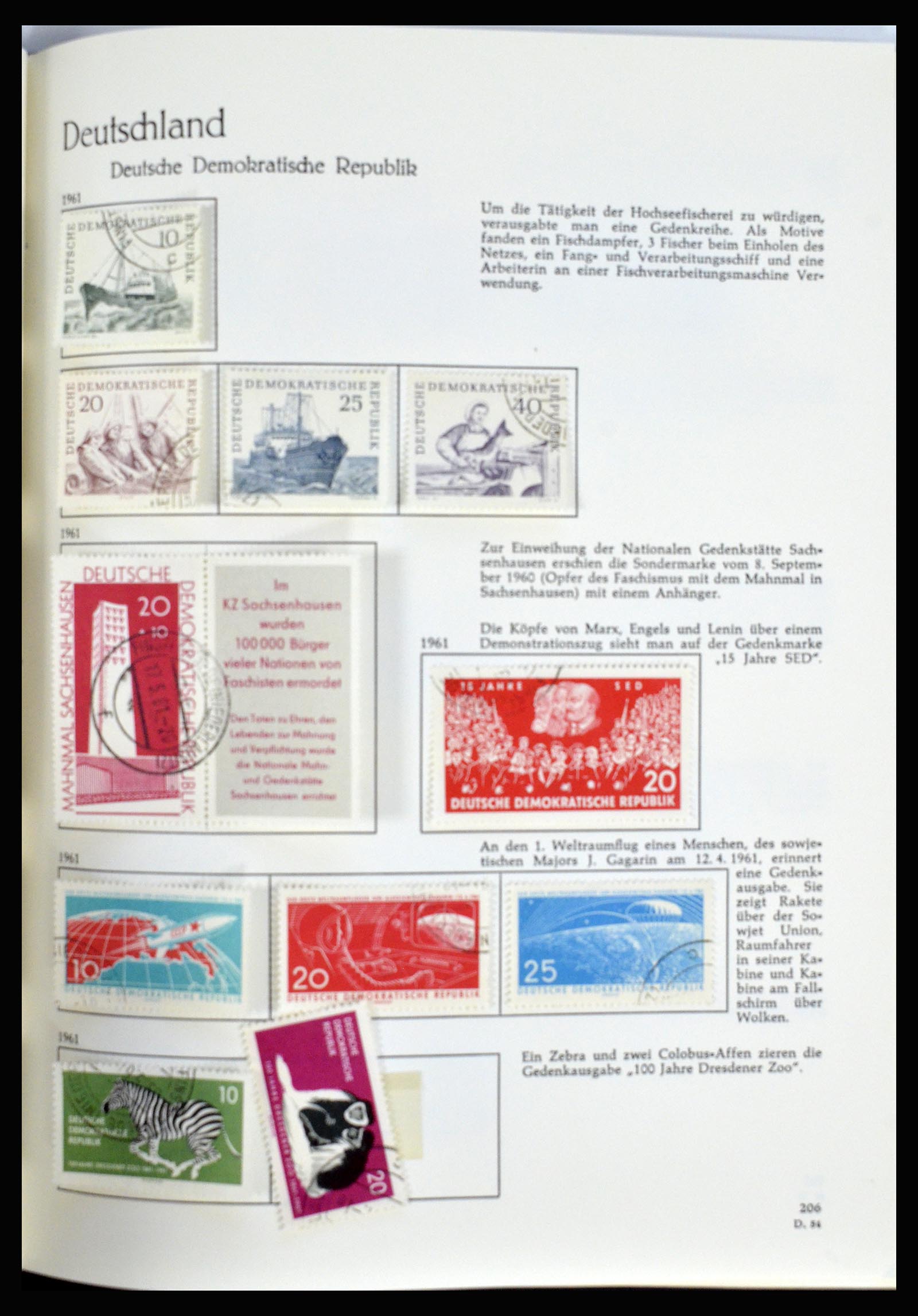 36609 075 - Stamp collection 36609 Germany 1952-1975.