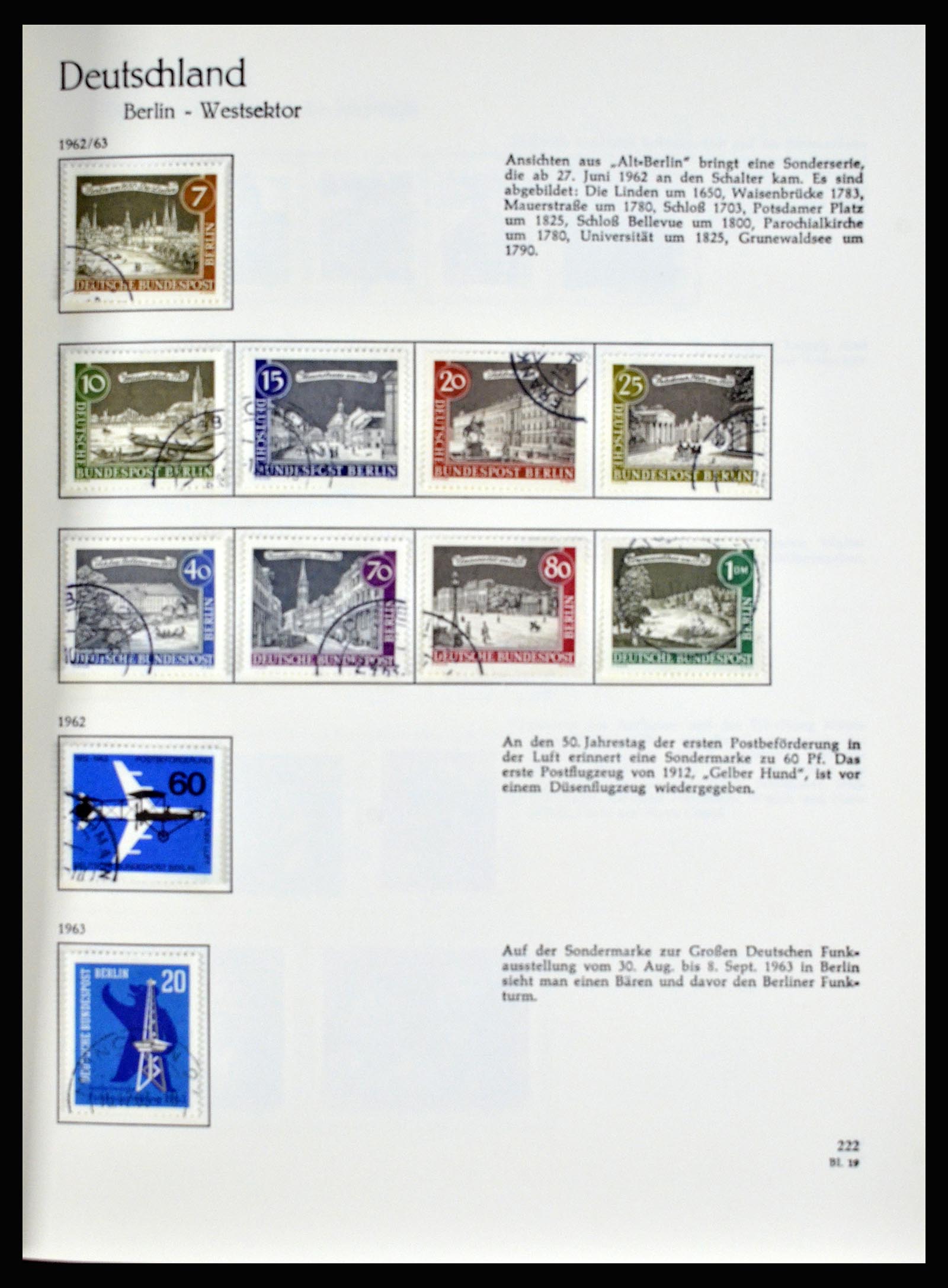 36609 087 - Stamp collection 36609 Germany 1952-1975.