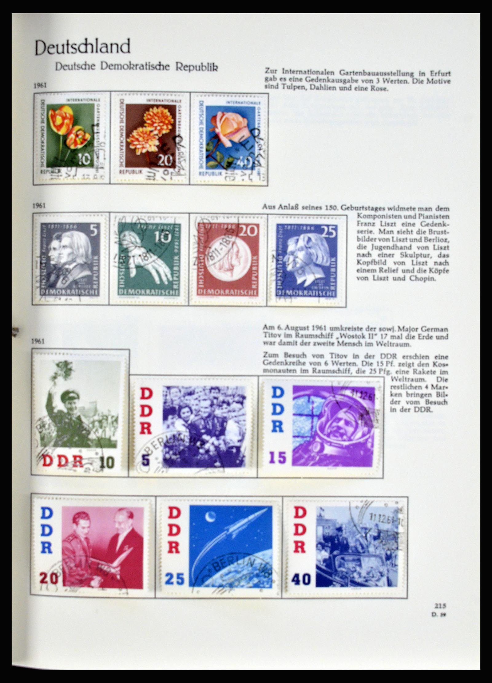 36609 089 - Stamp collection 36609 Germany 1952-1975.