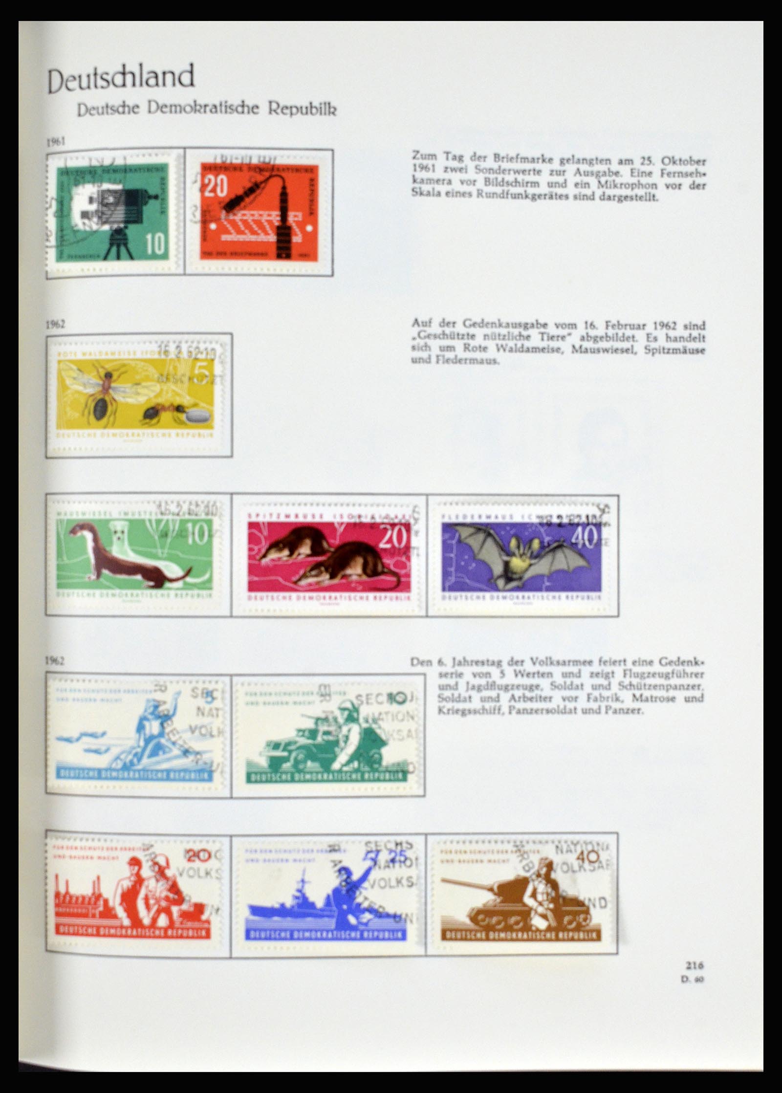 36609 090 - Stamp collection 36609 Germany 1952-1975.