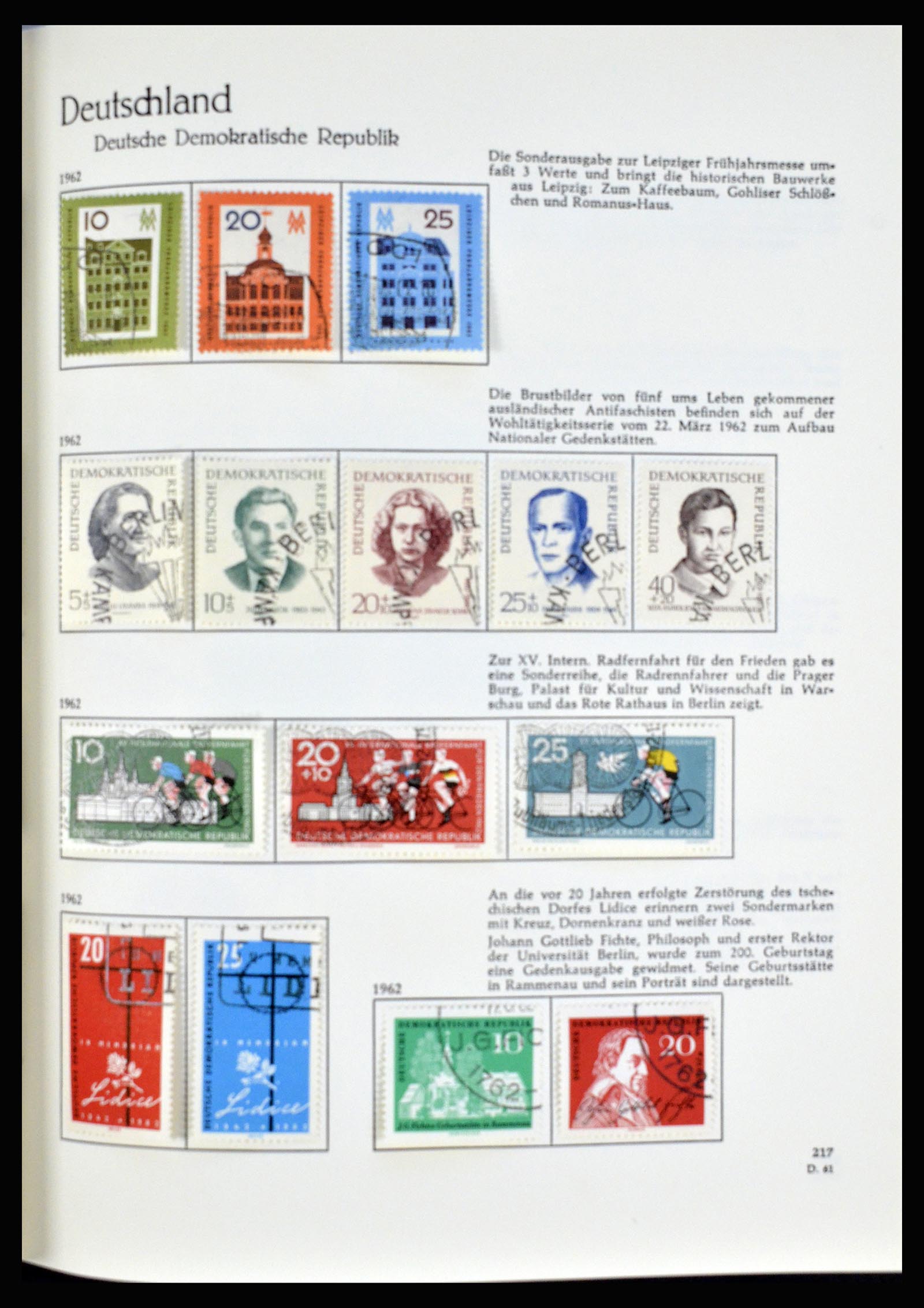 36609 091 - Stamp collection 36609 Germany 1952-1975.
