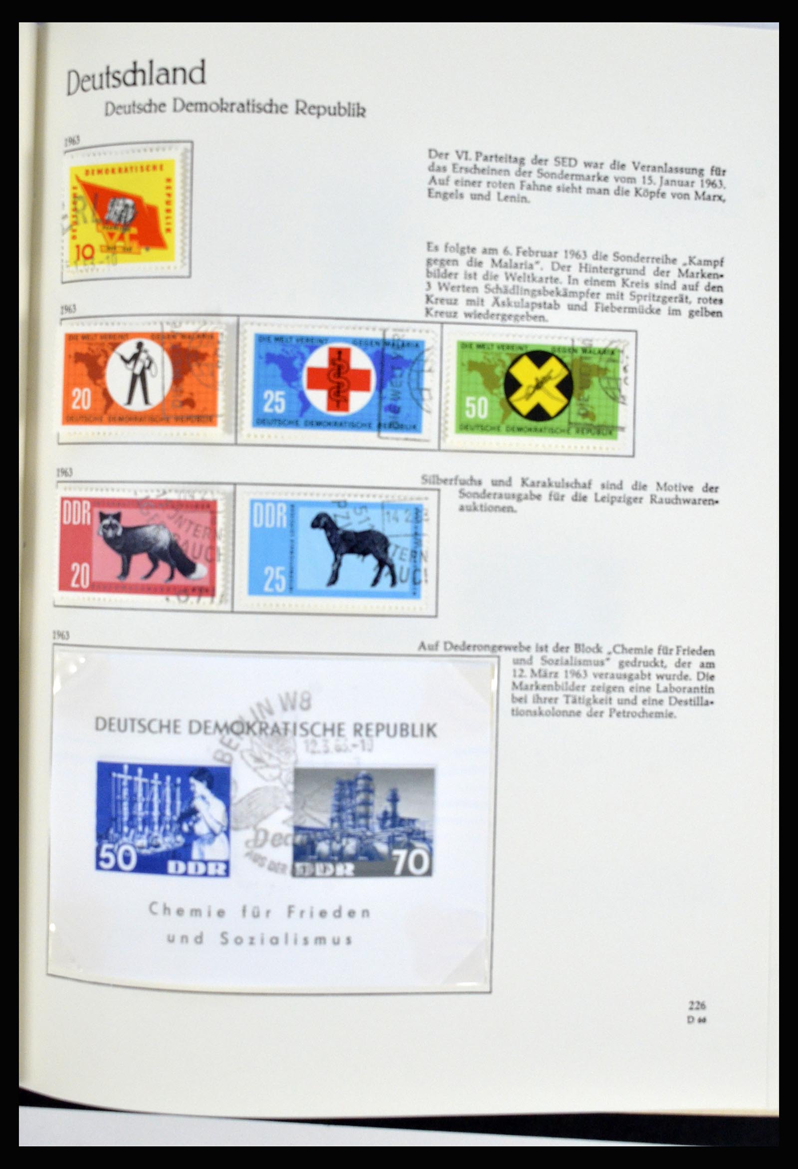 36609 098 - Stamp collection 36609 Germany 1952-1975.
