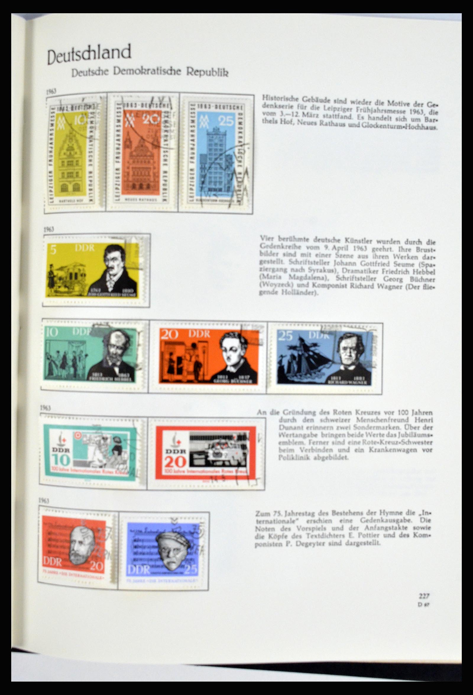 36609 099 - Stamp collection 36609 Germany 1952-1975.