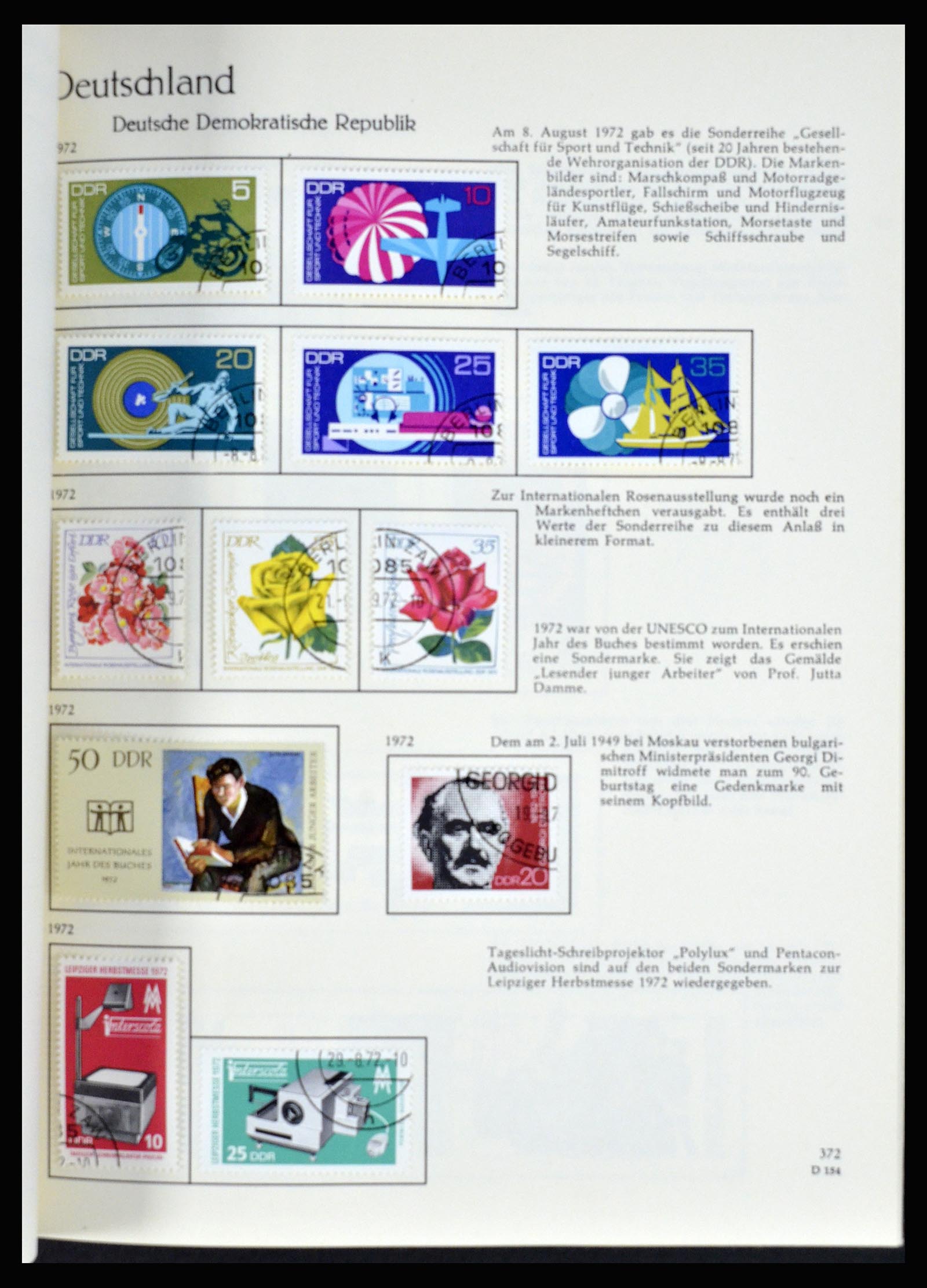 36609 252 - Stamp collection 36609 Germany 1952-1975.