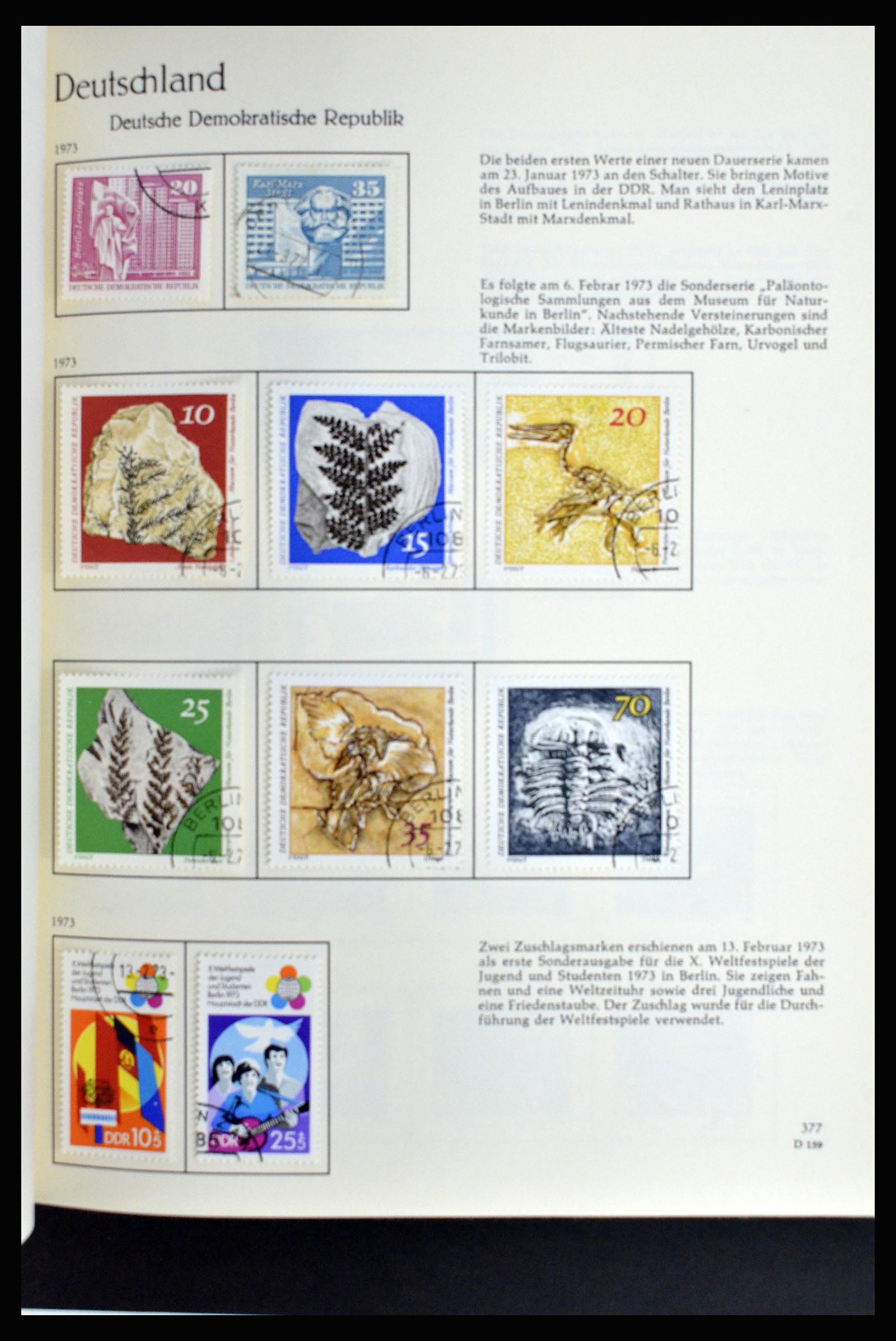 36609 257 - Stamp collection 36609 Germany 1952-1975.