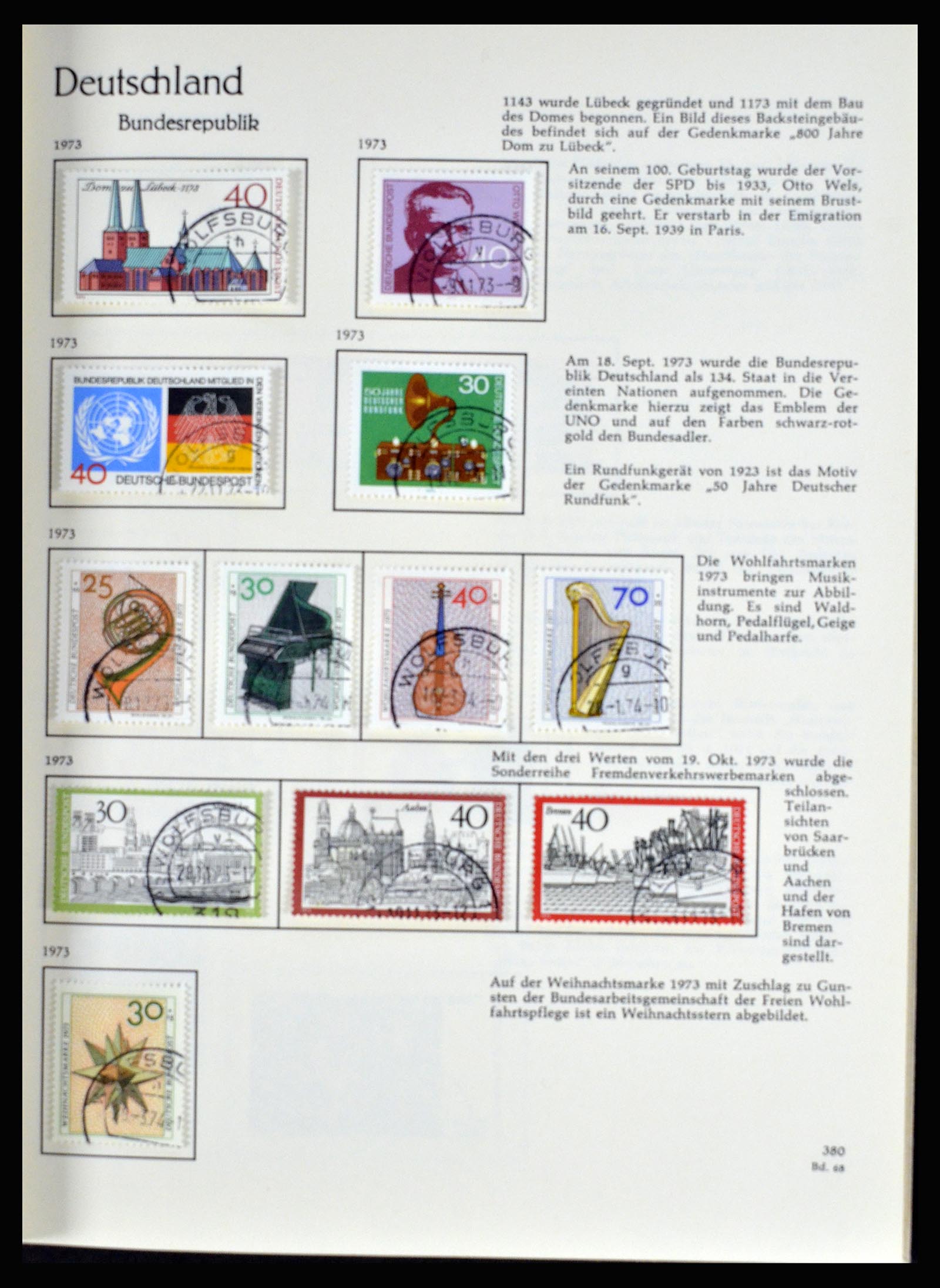 36609 261 - Postzegelverzameling 36609 Duitsland 1952-1975.