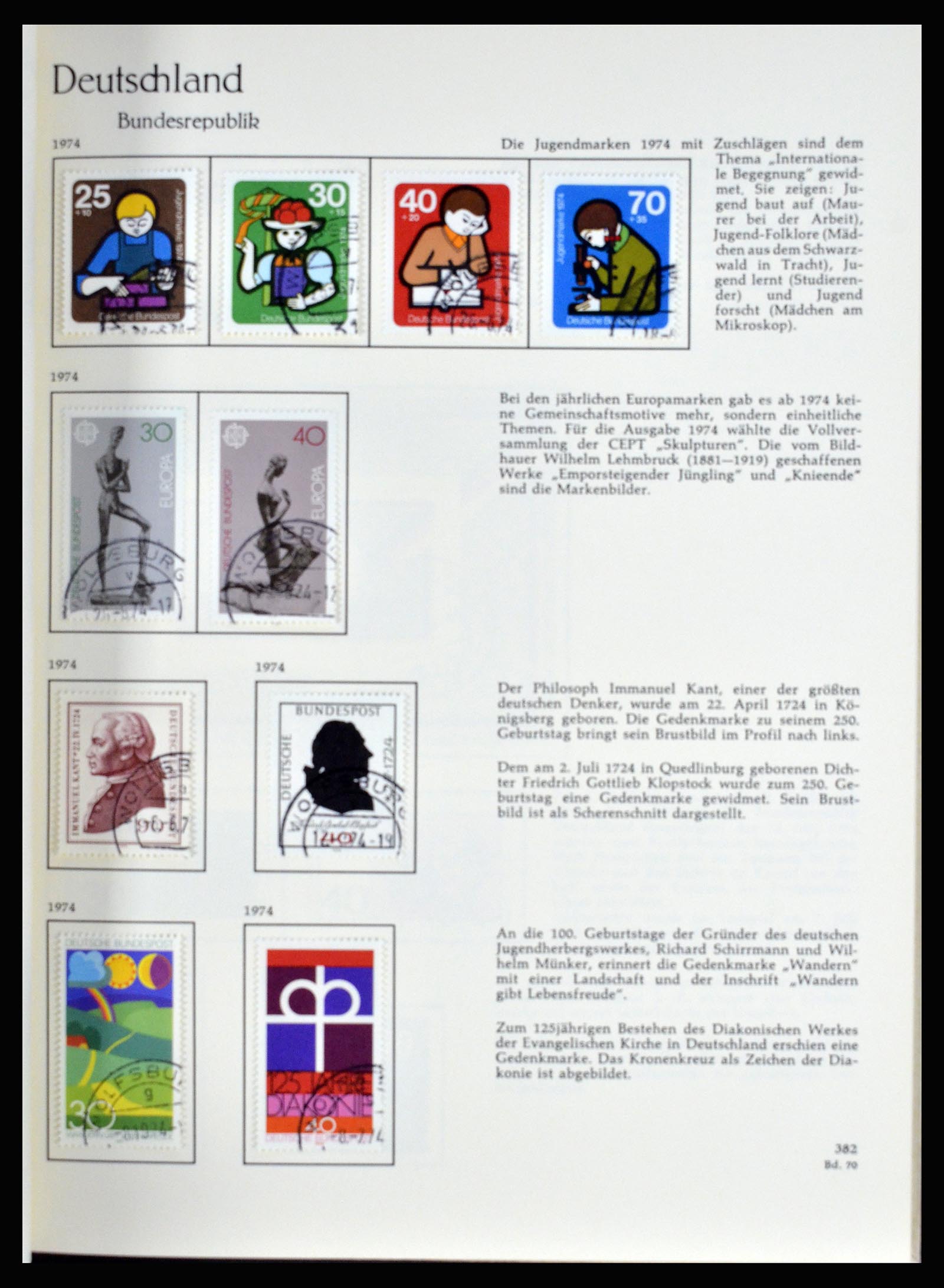 36609 263 - Postzegelverzameling 36609 Duitsland 1952-1975.