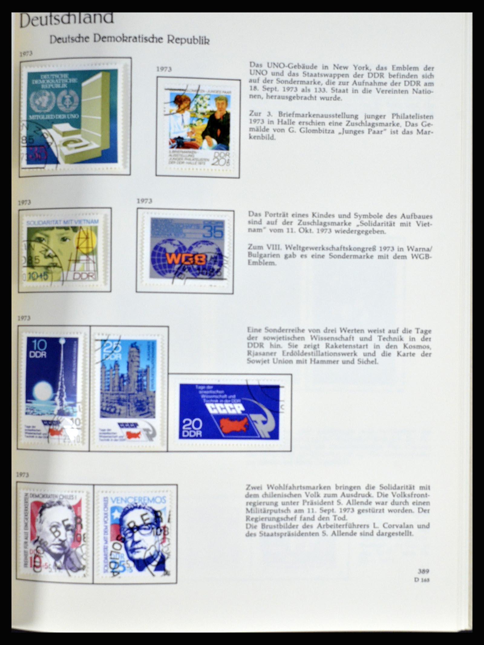 36609 270 - Postzegelverzameling 36609 Duitsland 1952-1975.