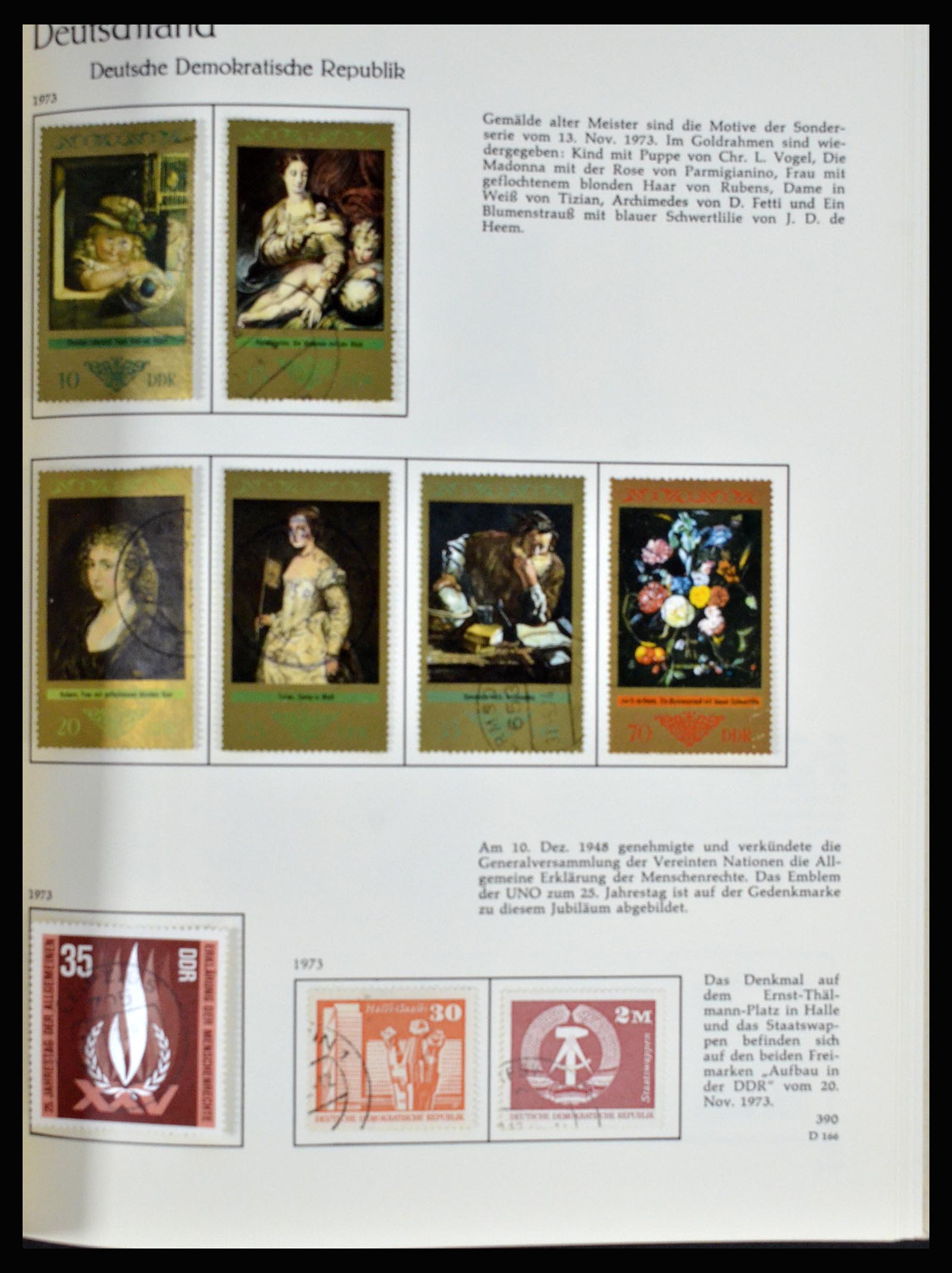 36609 271 - Postzegelverzameling 36609 Duitsland 1952-1975.
