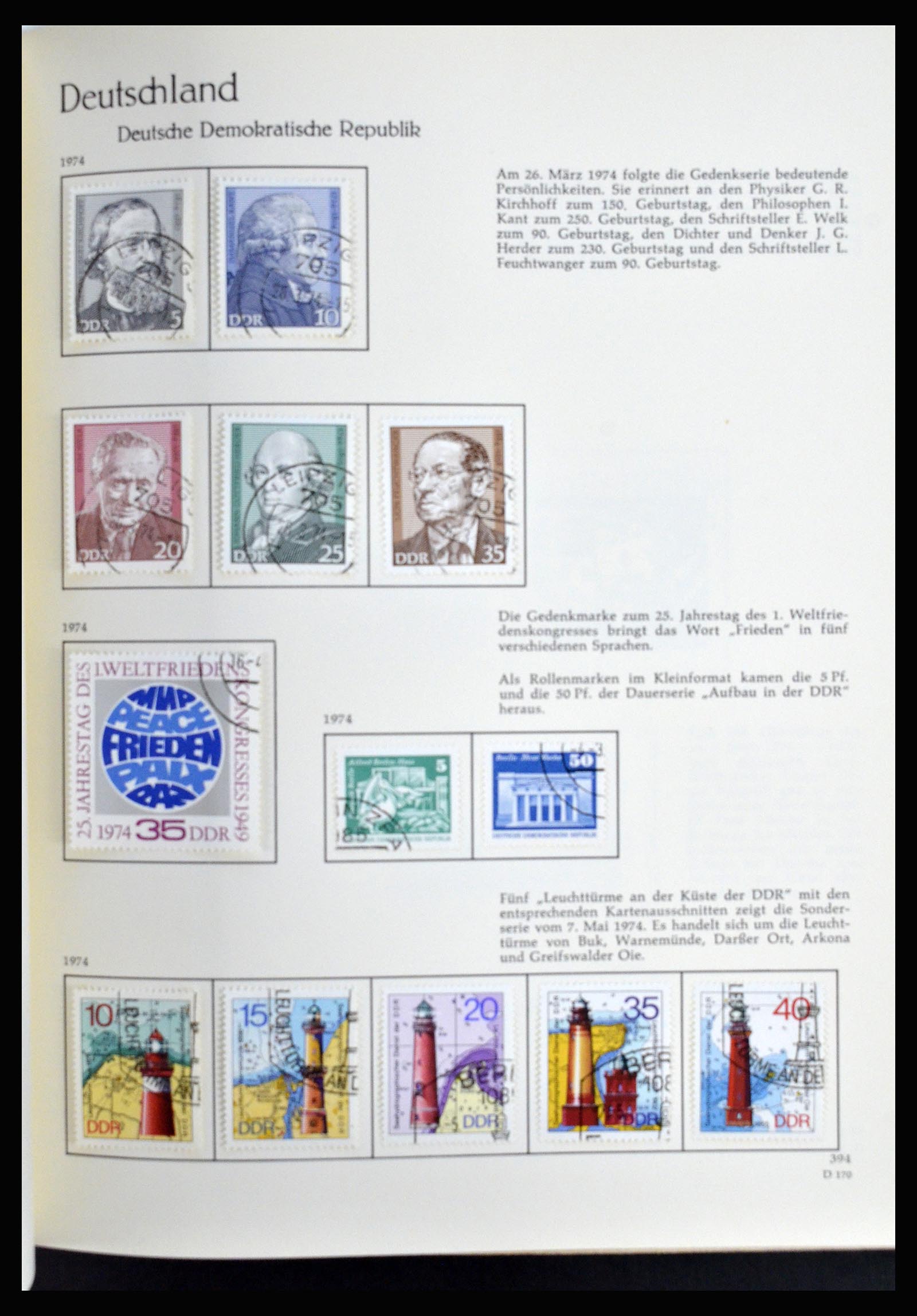 36609 275 - Stamp collection 36609 Germany 1952-1975.