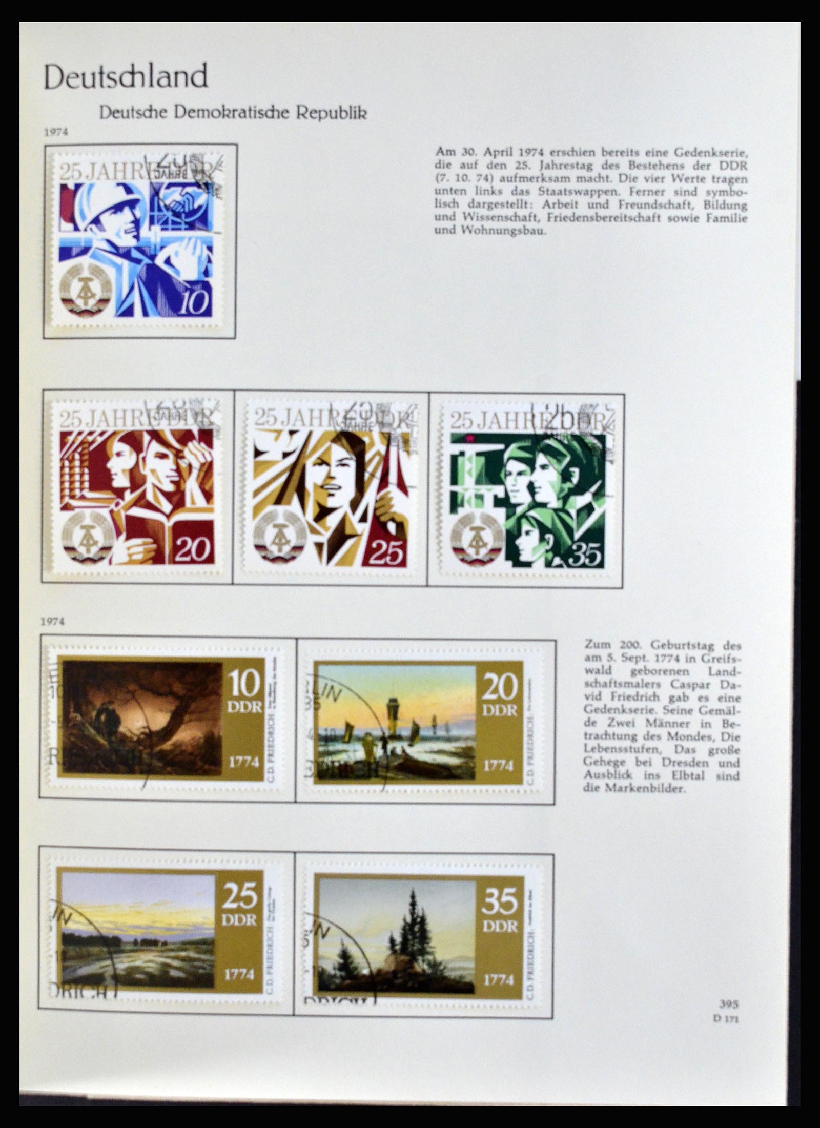 36609 276 - Stamp collection 36609 Germany 1952-1975.