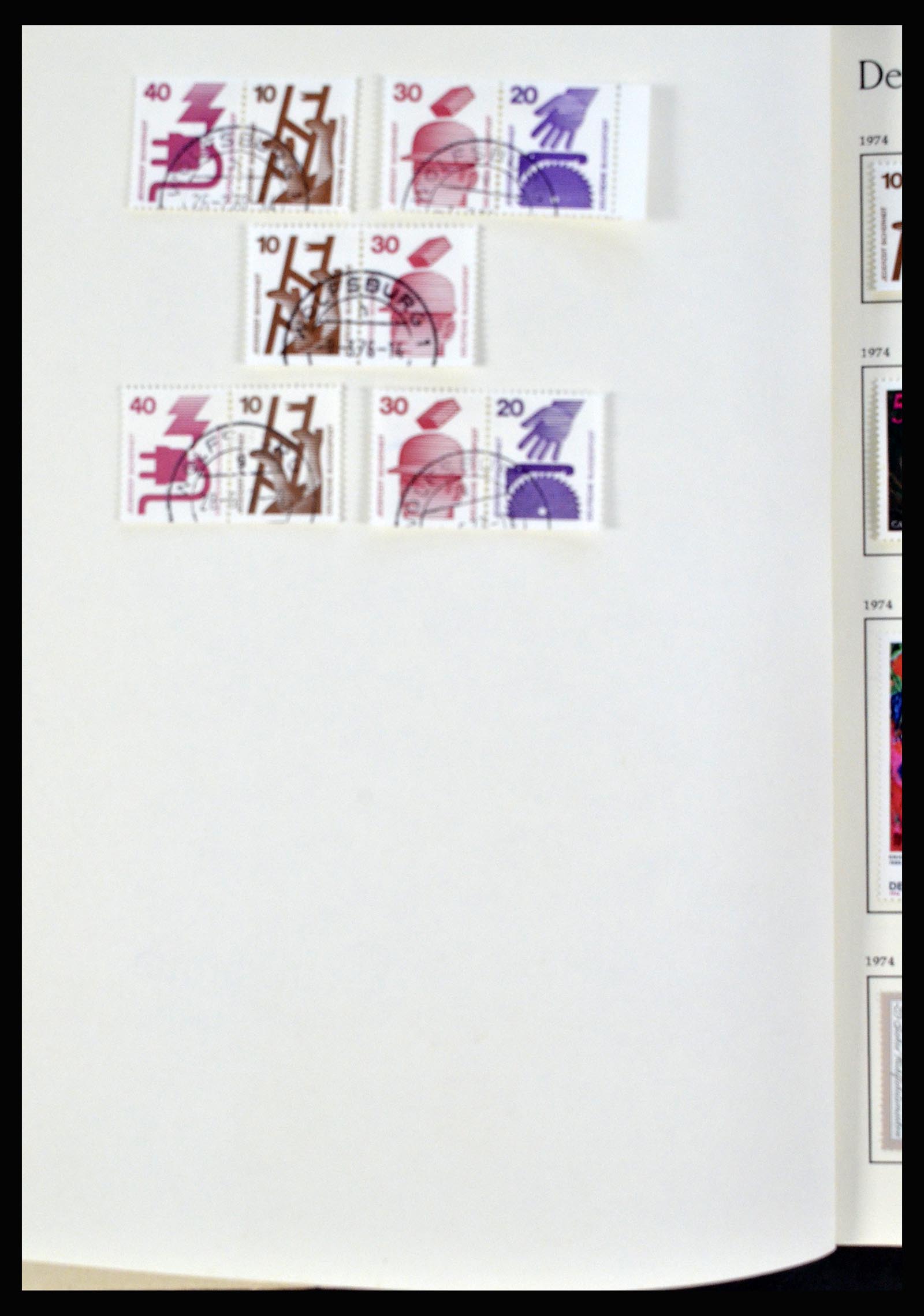 36609 277 - Postzegelverzameling 36609 Duitsland 1952-1975.
