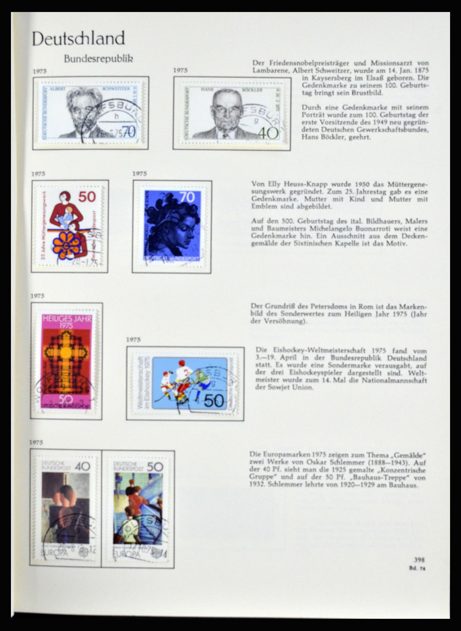 36609 280 - Postzegelverzameling 36609 Duitsland 1952-1975.