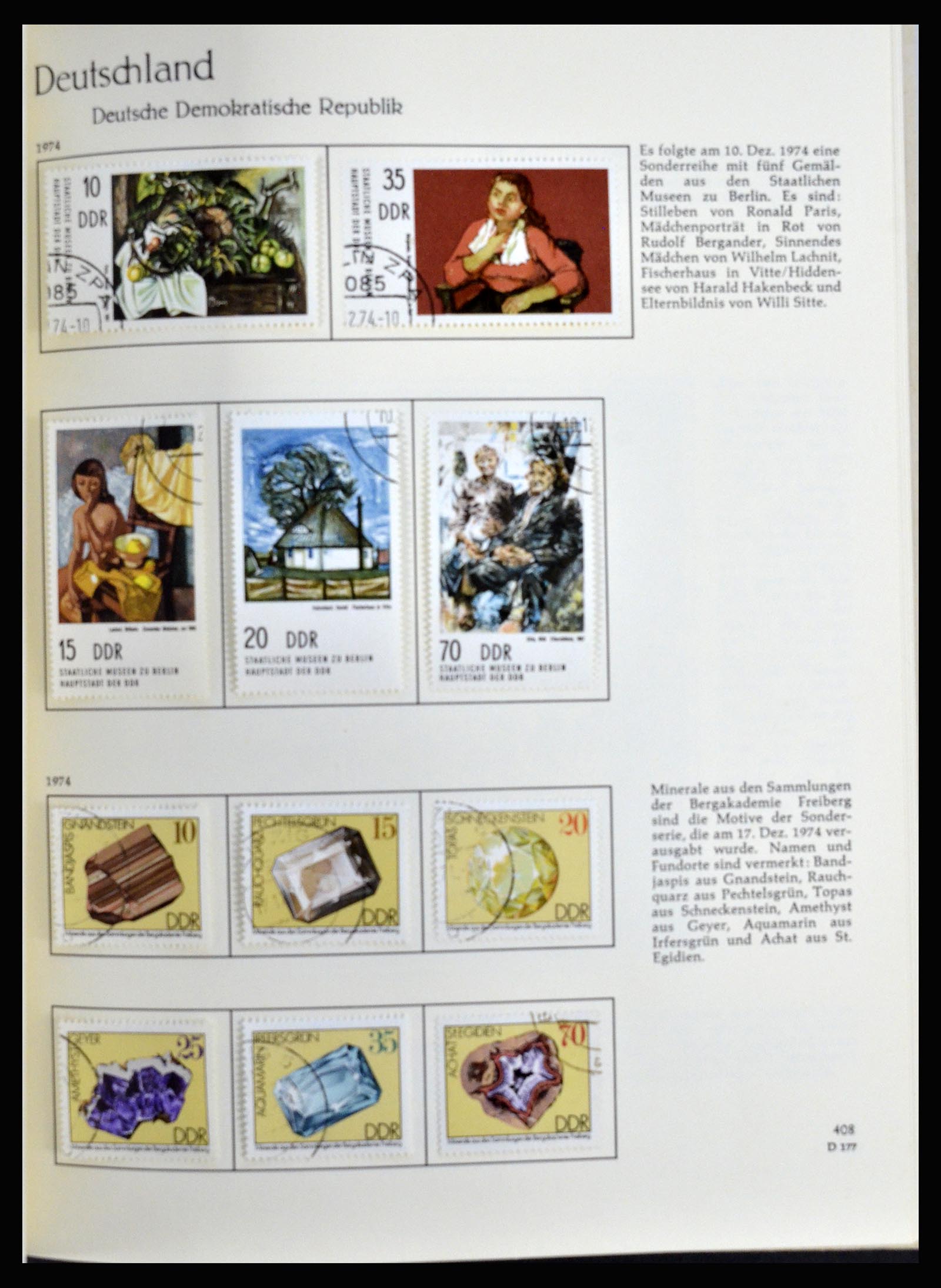 36609 291 - Postzegelverzameling 36609 Duitsland 1952-1975.